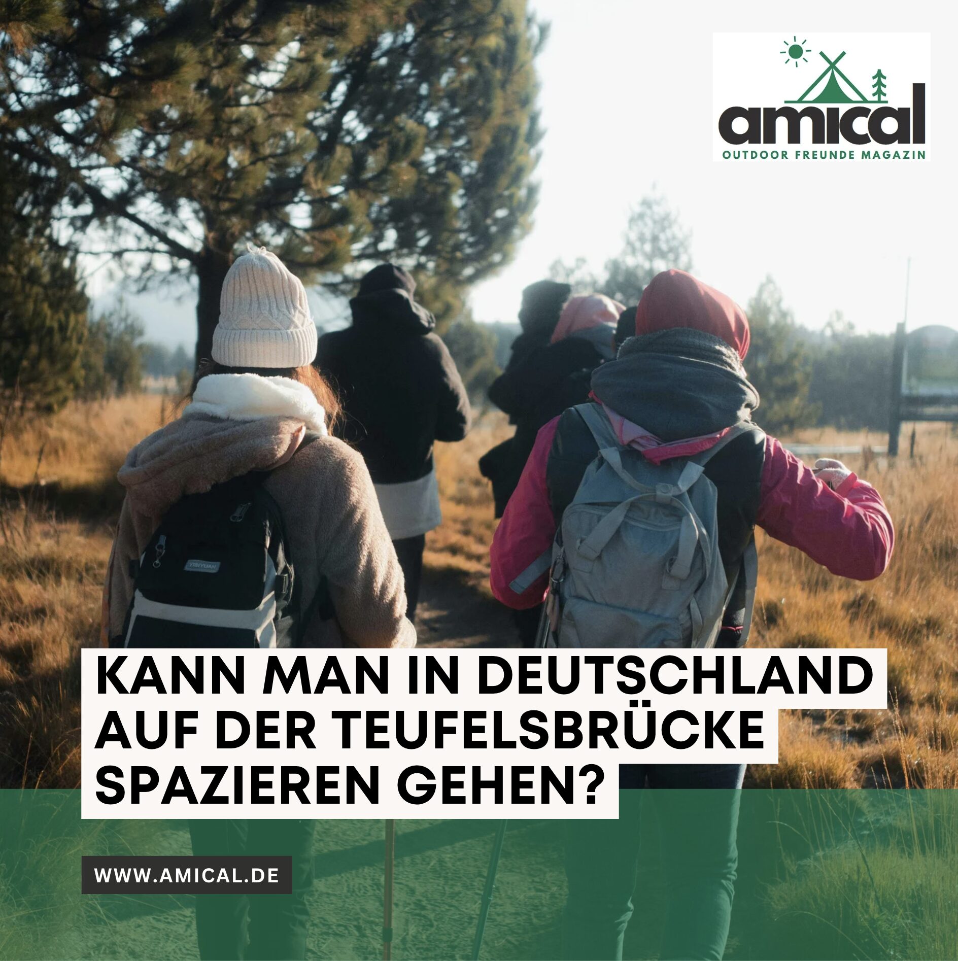 Kann man in Deutschland auf der Teufelsbrücke spazieren gehen?