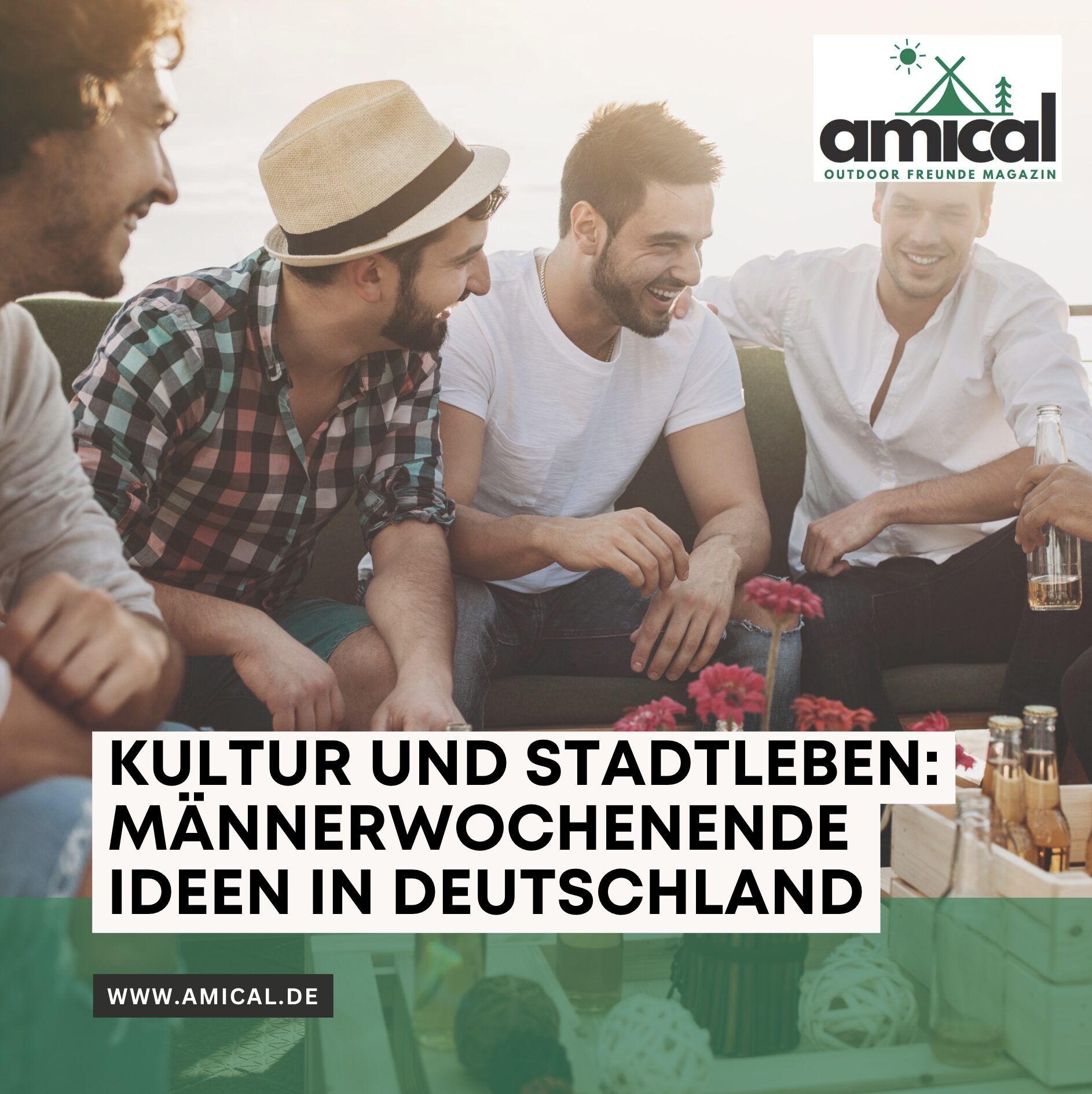 Kultur und Stadtleben: Männerwochenende Ideen in Deutschland