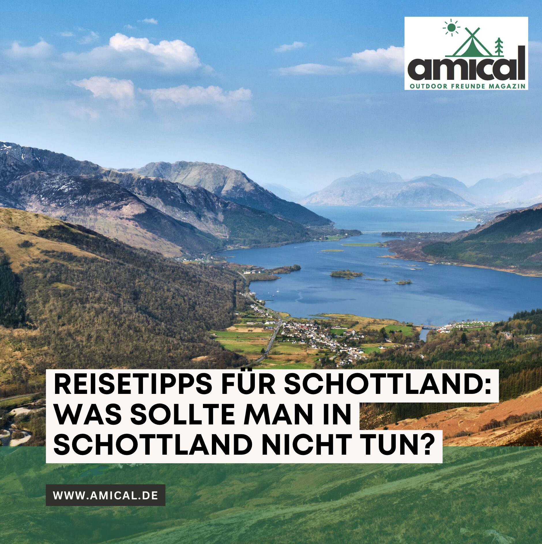 Reisetipps für Schottland: Was sollte man in Schottland nicht tun?
