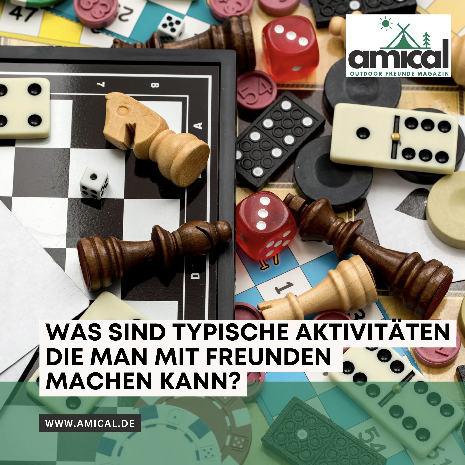 Was sind typische Aktivitäten was man mit Freunden machen kann?