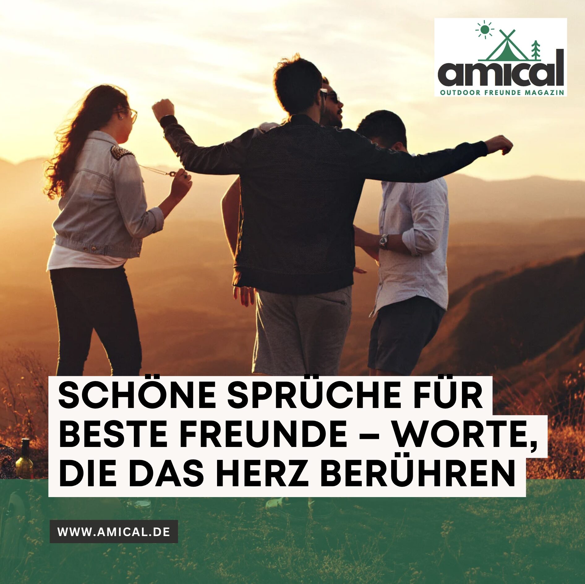 Schöne Sprüche für beste Freunde – Worte, die das Herz berühren
