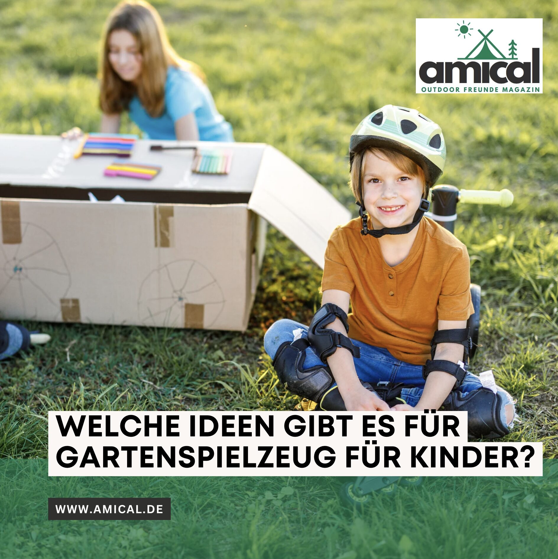 Welche Ideen gibt es für Gartenspielzeug für Kinder?