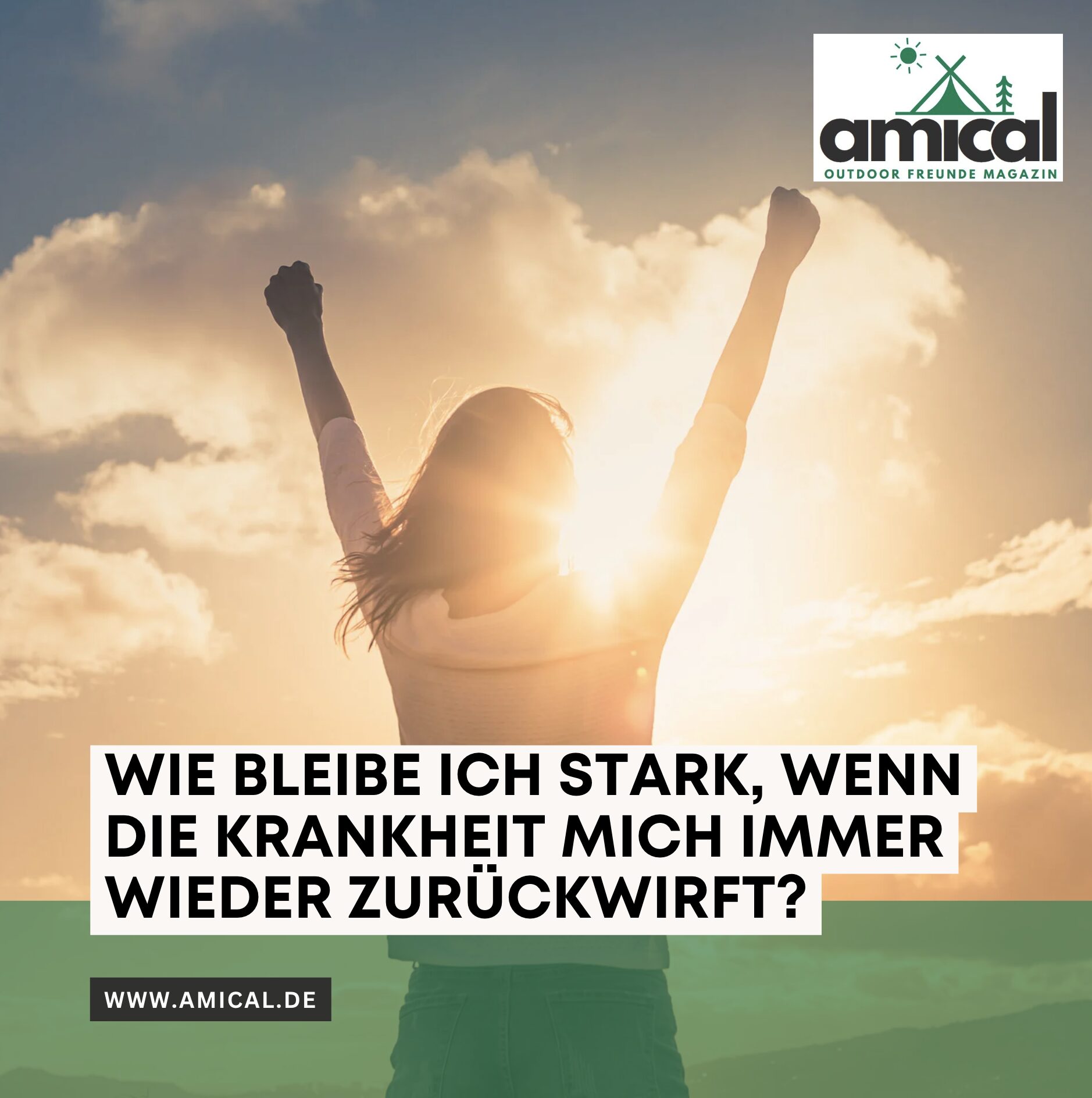 Wie bleibe ich stark, wenn die Krankheit mich immer wieder zurückwirft?