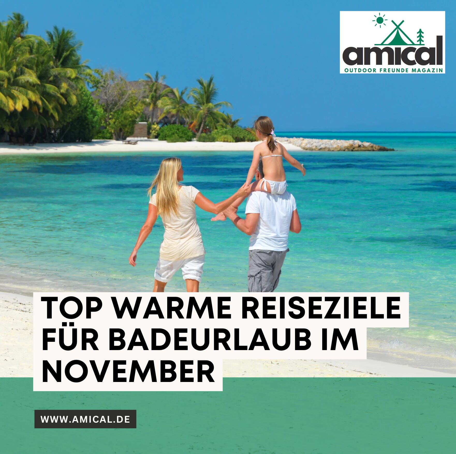Top warme Reiseziele für Badeurlaub im November