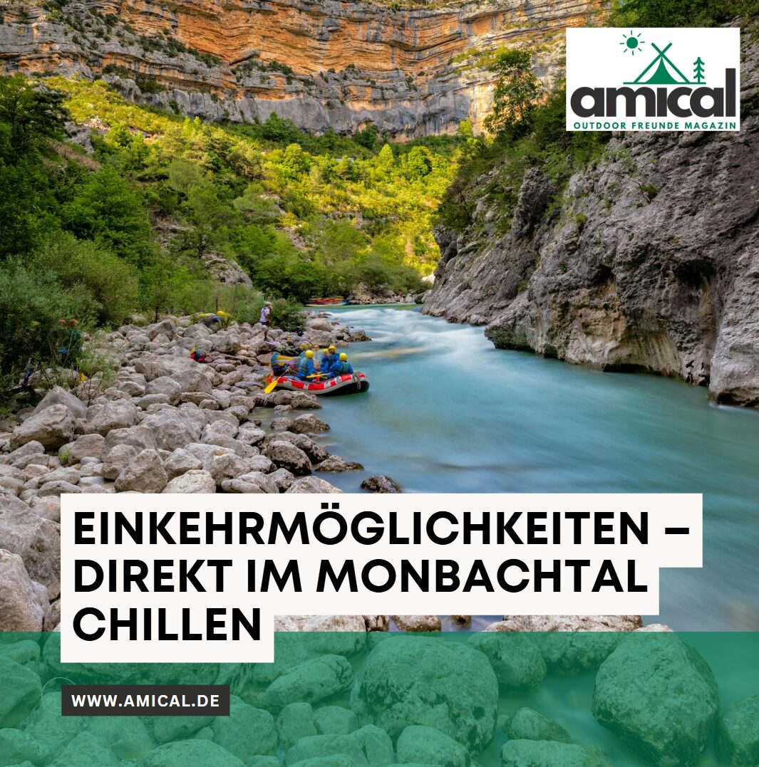 Einkehrmöglichkeiten – Direkt im Monbachtal chillen