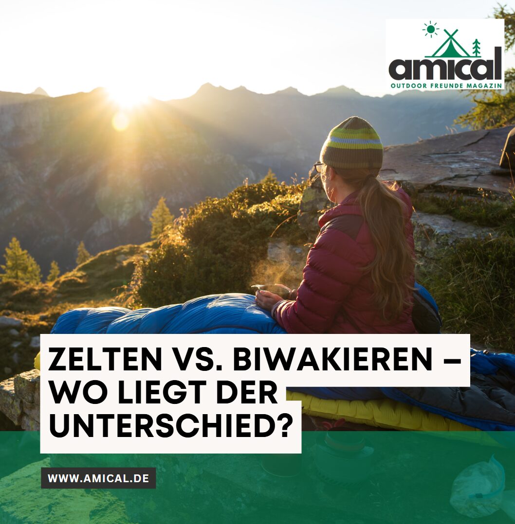 Zelten vs. Biwakieren – wo liegt der Unterschied