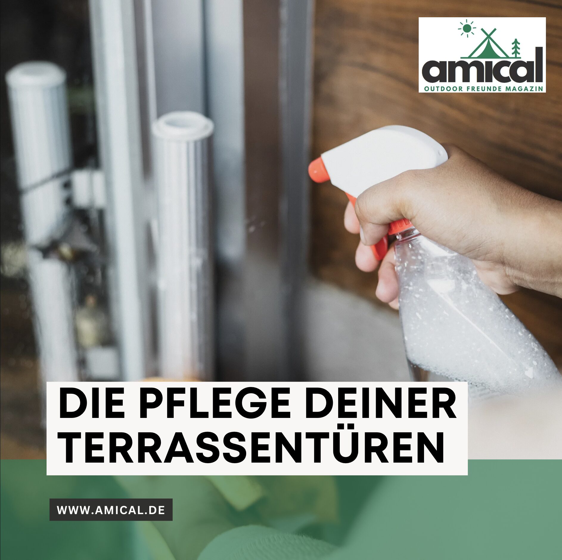 Die Pflege deiner Terrassentüren Die Pflege deiner Terrassentüren