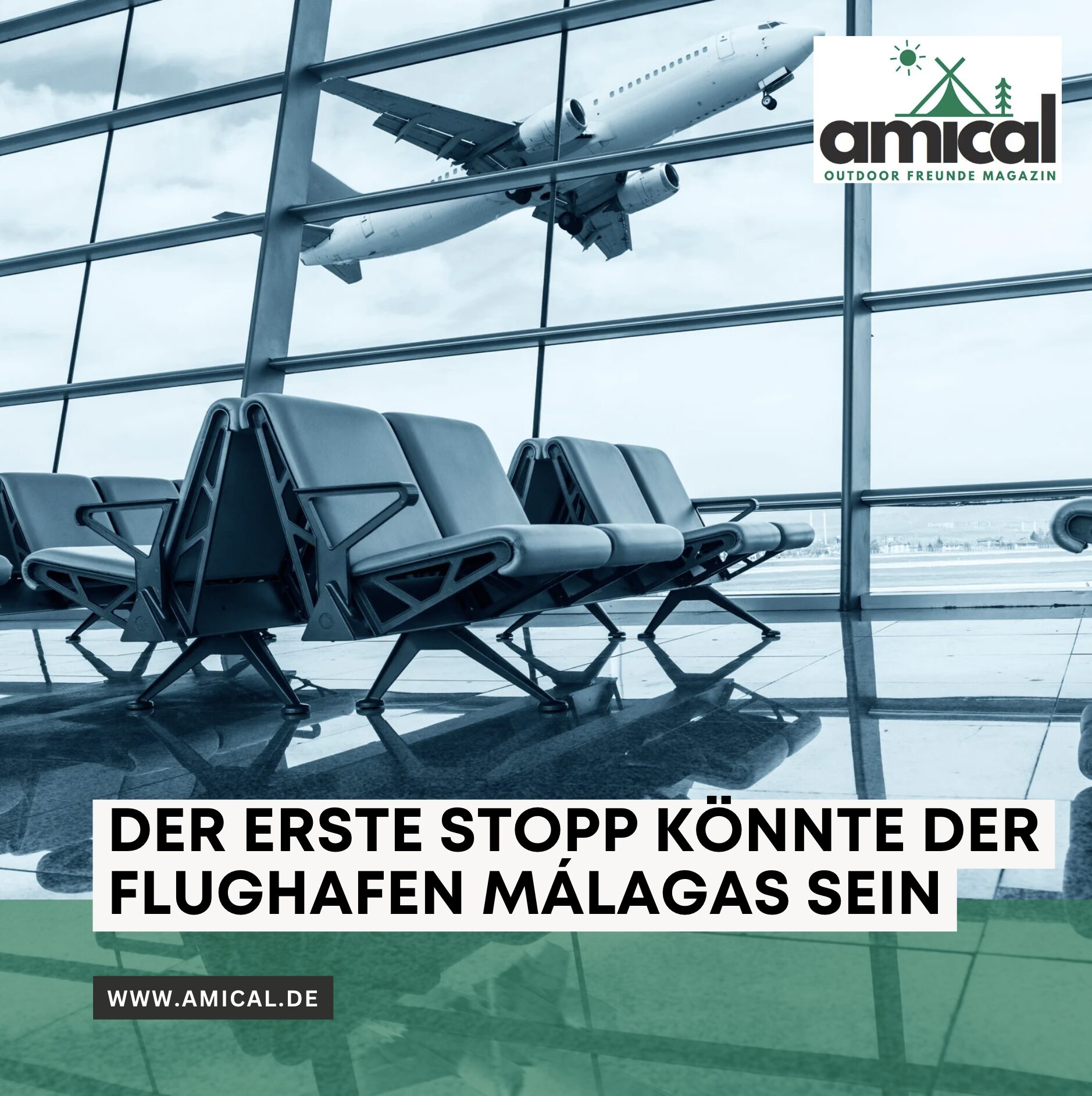 Sonne tanken in Spanien Flughafen Málagas Sonne tanken in Spanien Flughafen Málagas