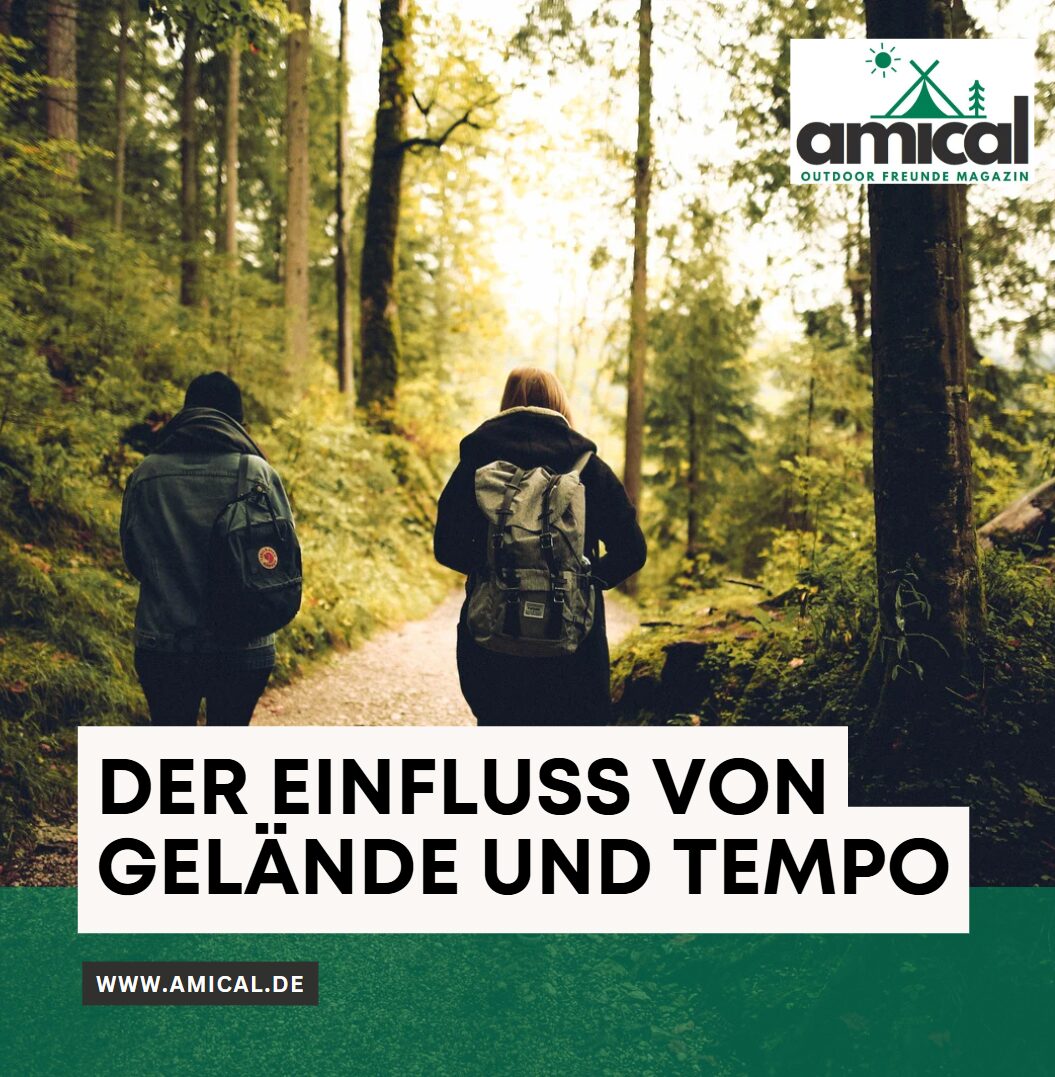 Der Einfluss von Gelände und Tempo