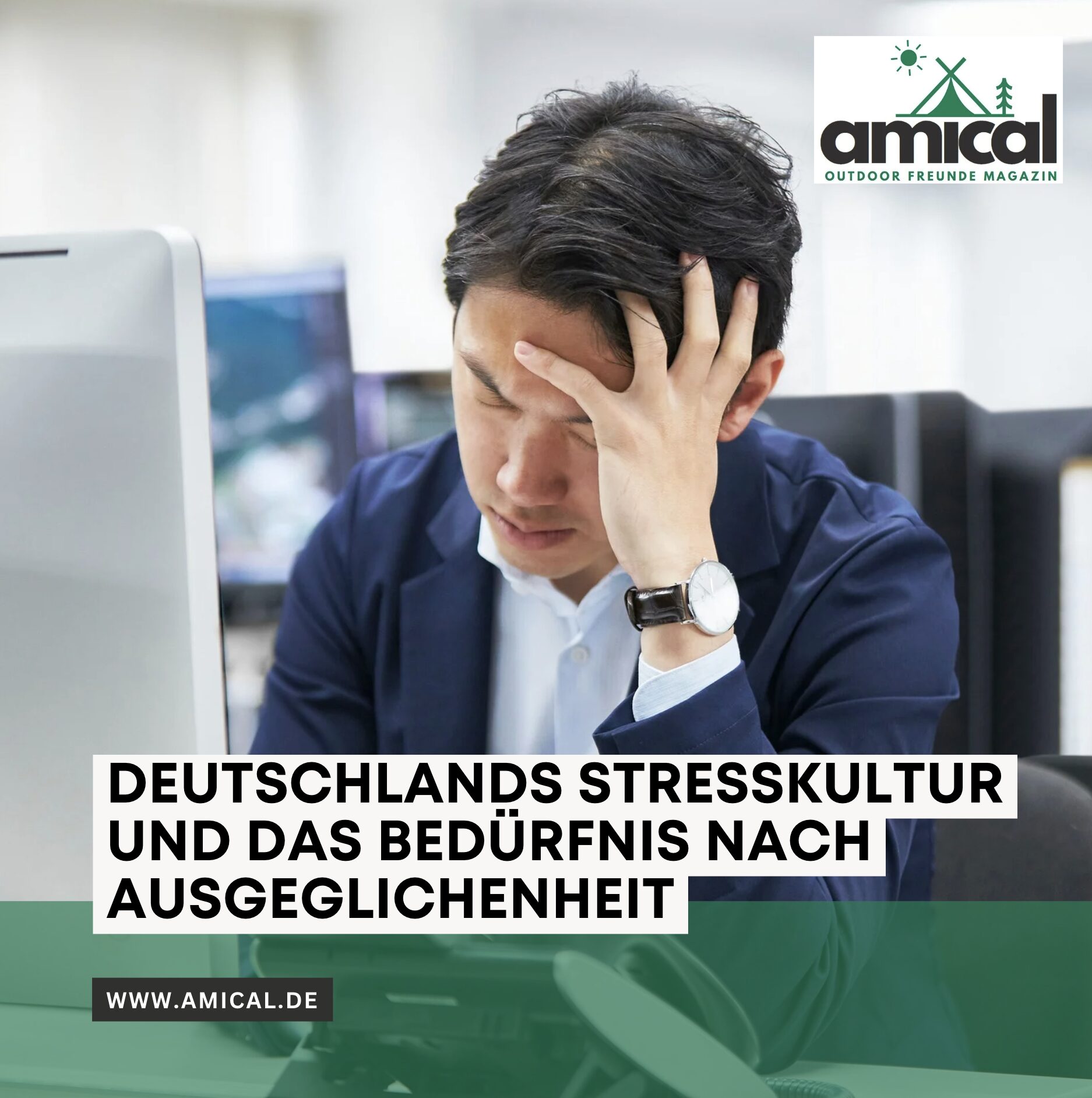 Deutschlands Stresskultur und das Bedürfnis nach Ausgeglichenheit
