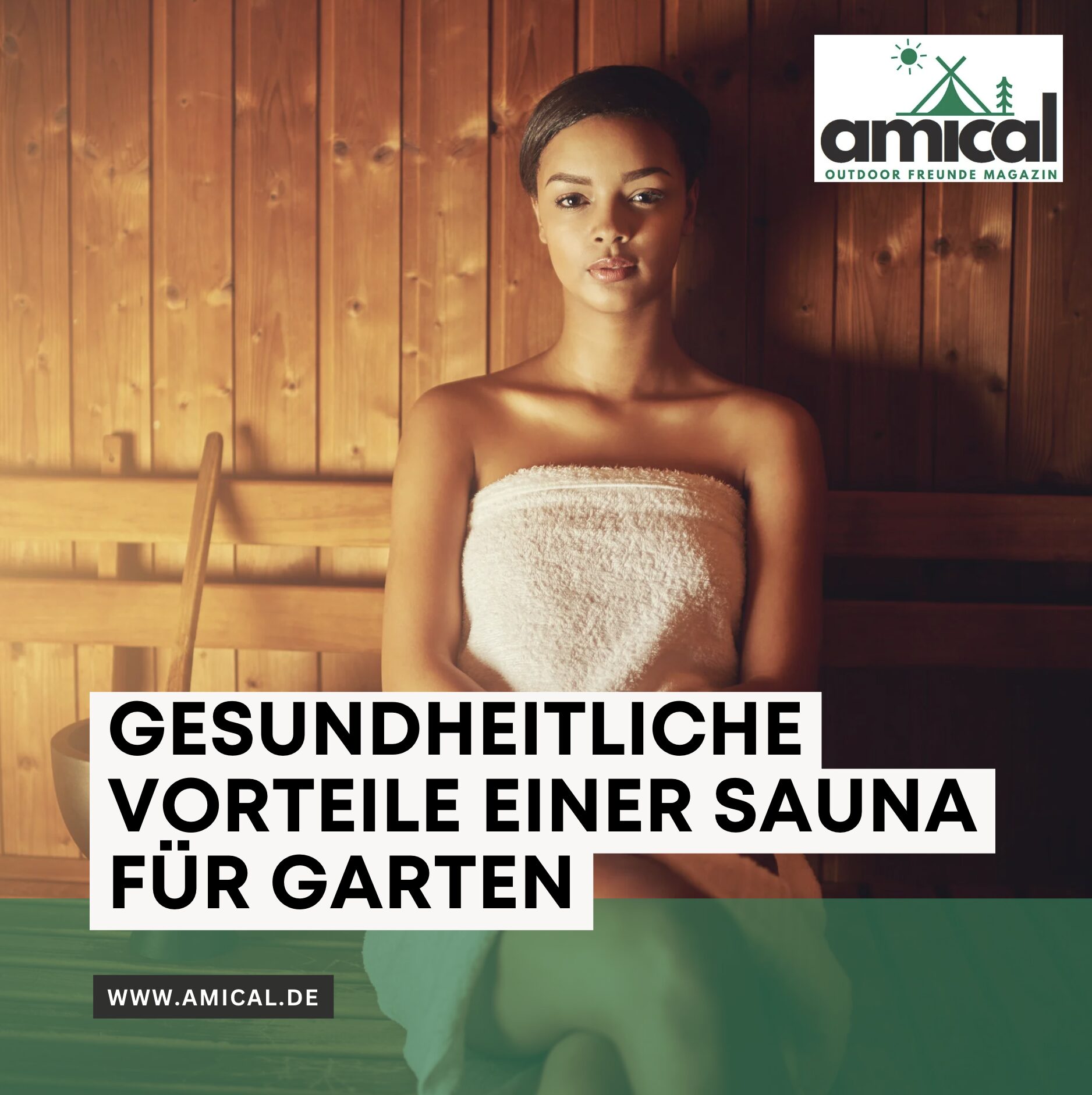 Gesundheitliche Vorteile einer Sauna für Garten