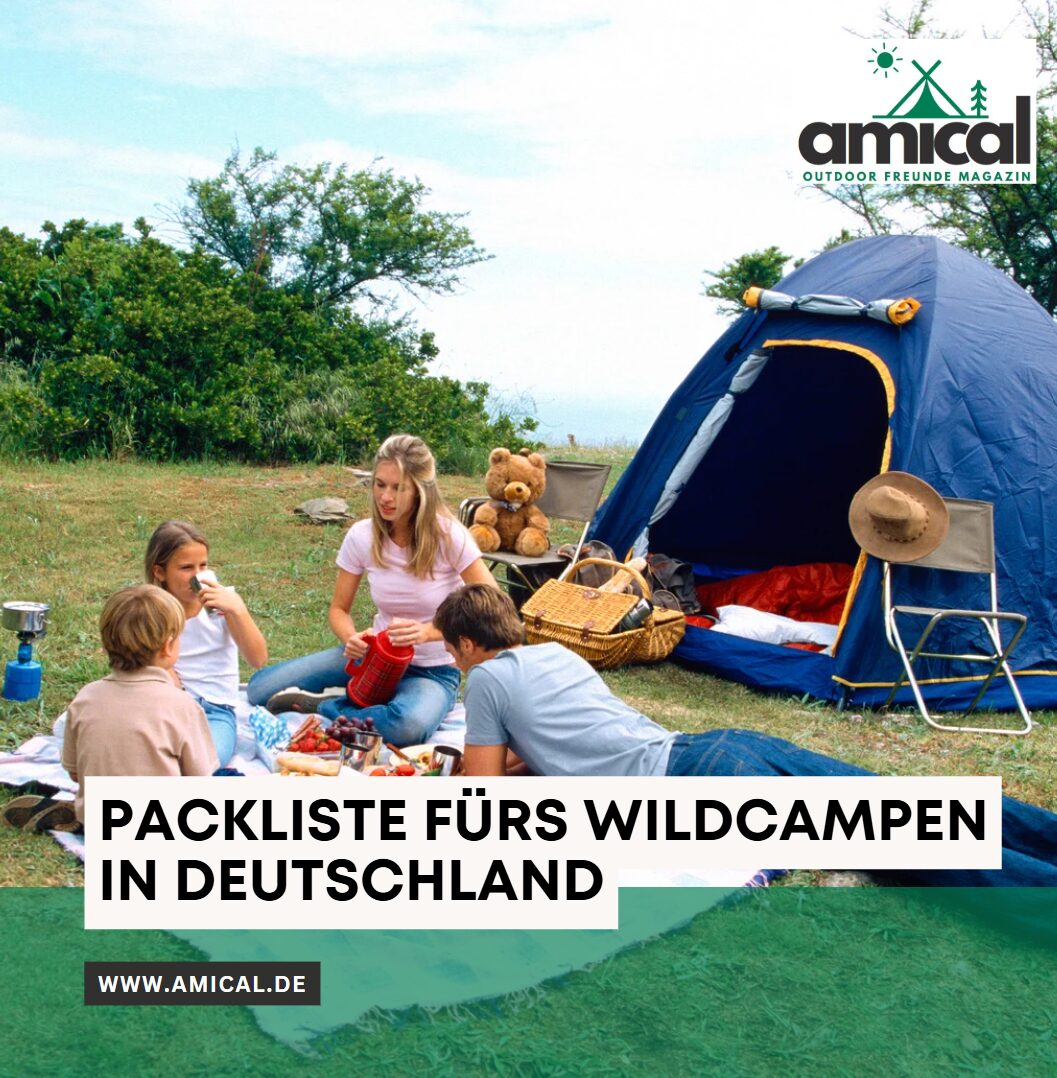 Packliste fürs Wildcampen in Deutschland