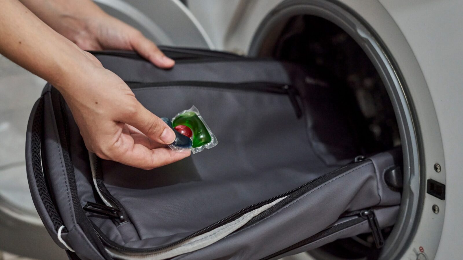 Welches Programm um Rucksack zu waschen So klappt es richtig