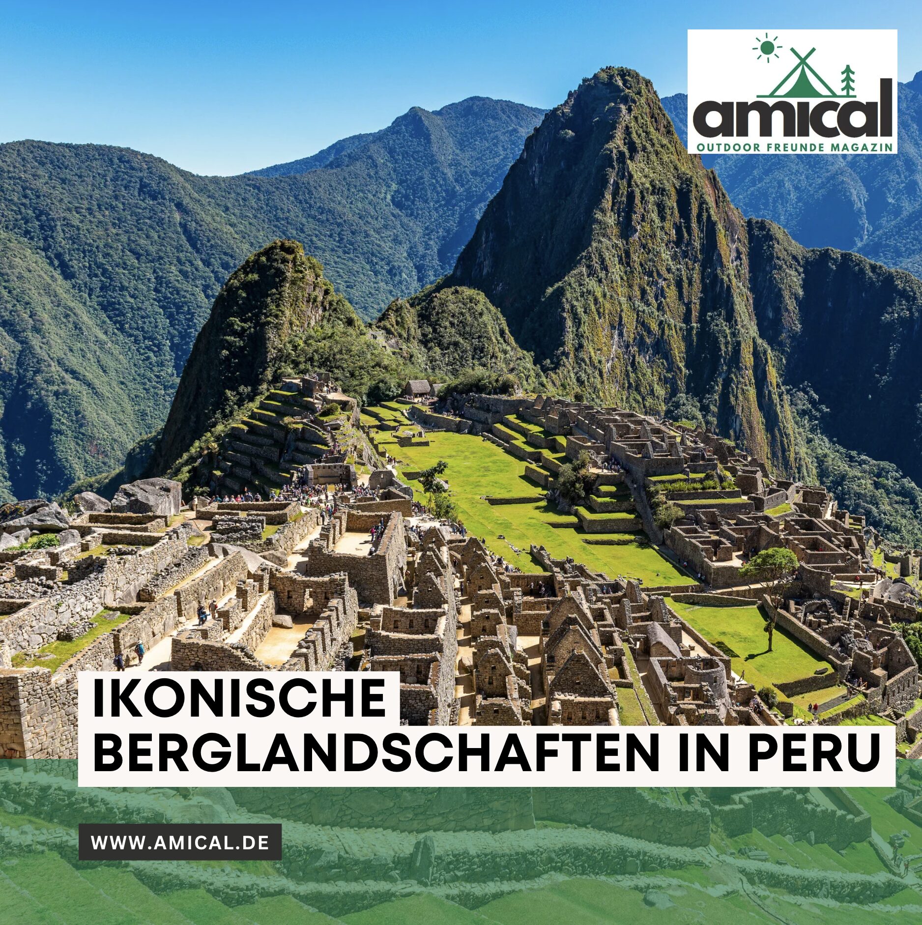 Ikonische Berglandschaften in Peru