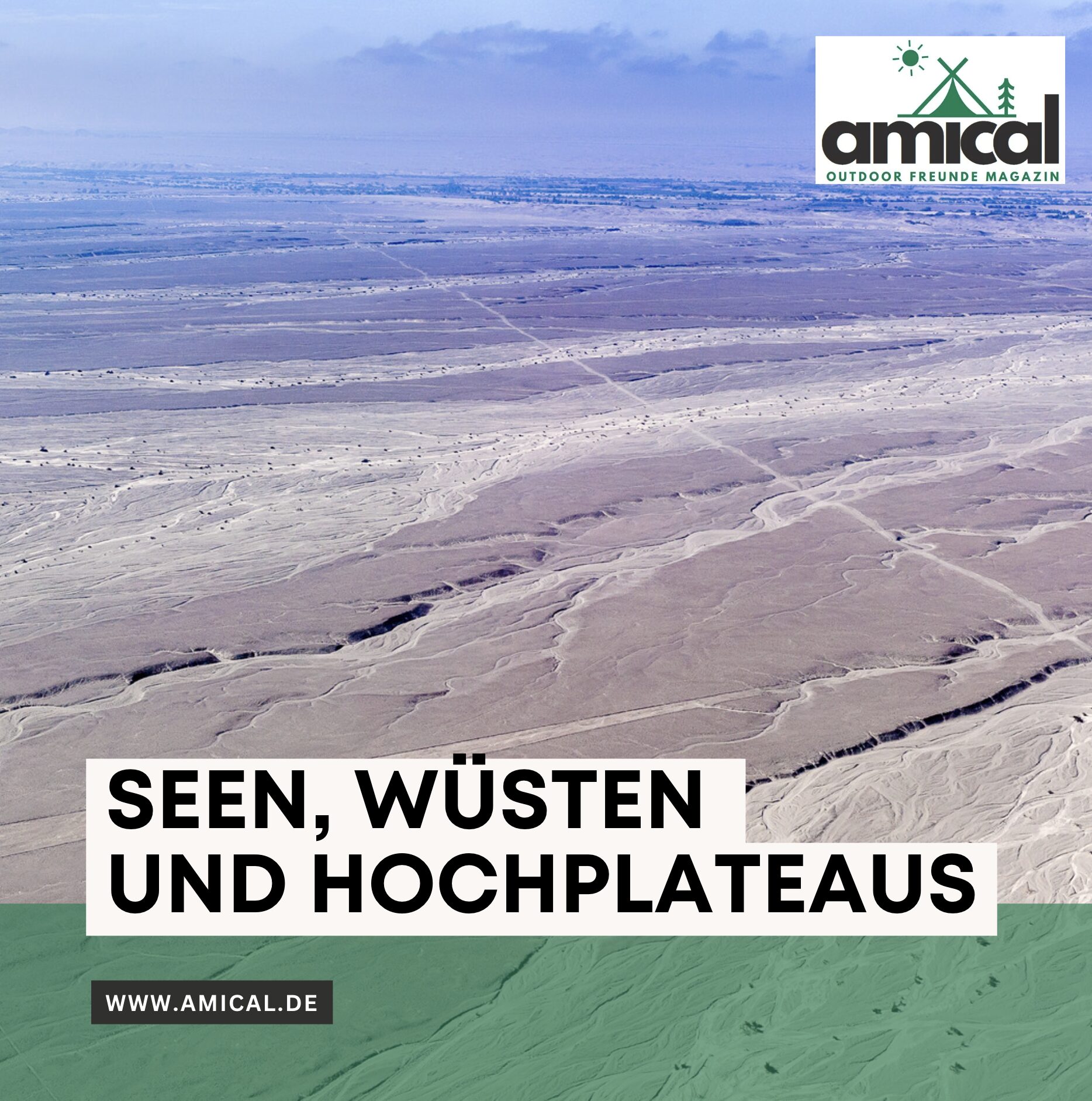 Seen, Wüsten und Hochplateaus