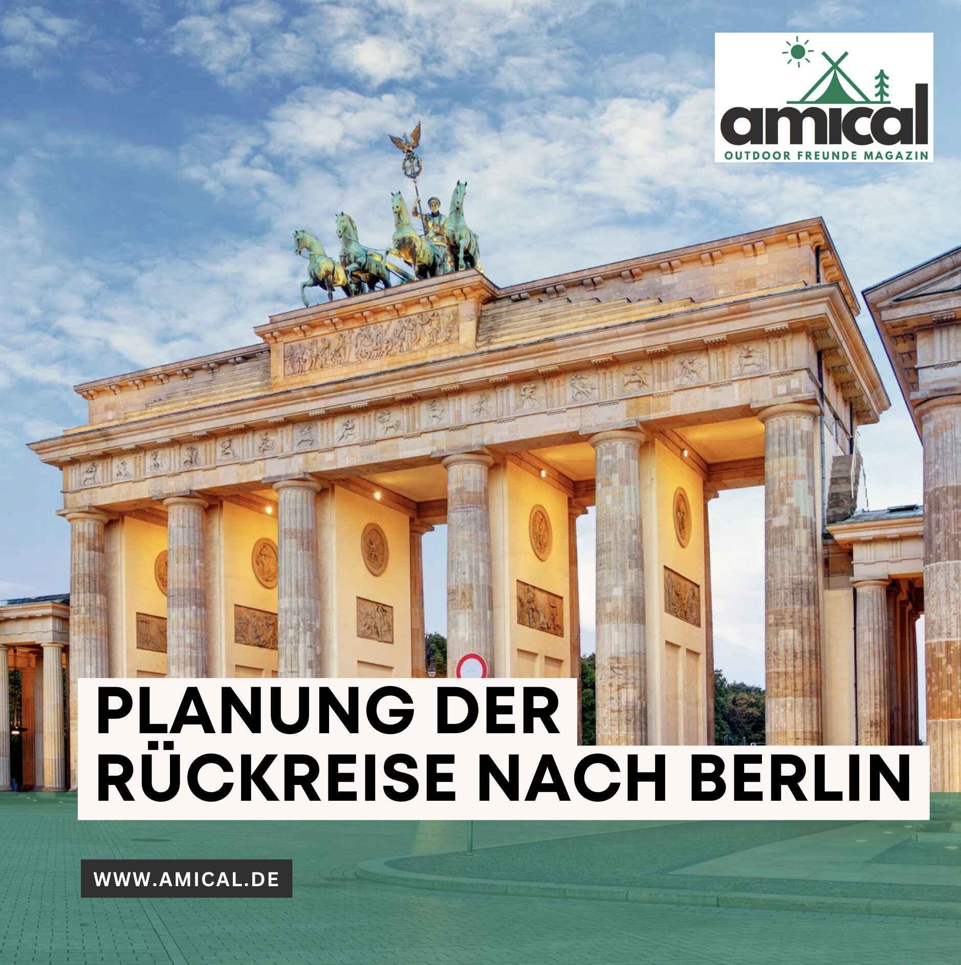 Planung der Rückreise nach Berlin.