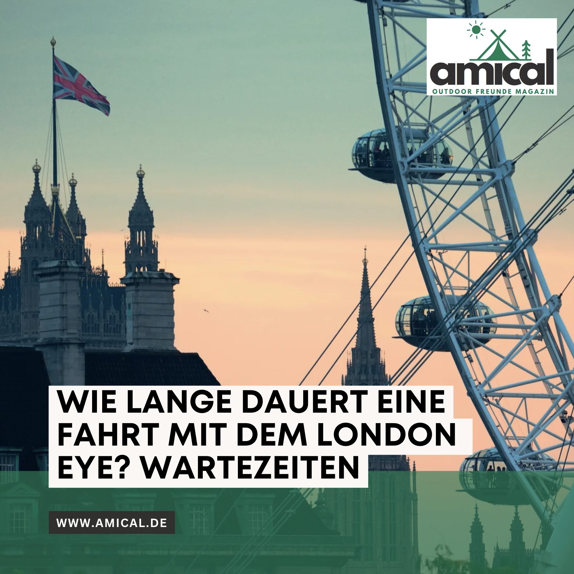 Wie lange dauert eine Fahrt mit dem London Eye? Wartezeiten