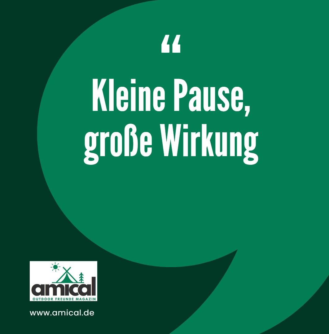 Kleine Pause, große Wirkung Kleine Pause, große Wirkung