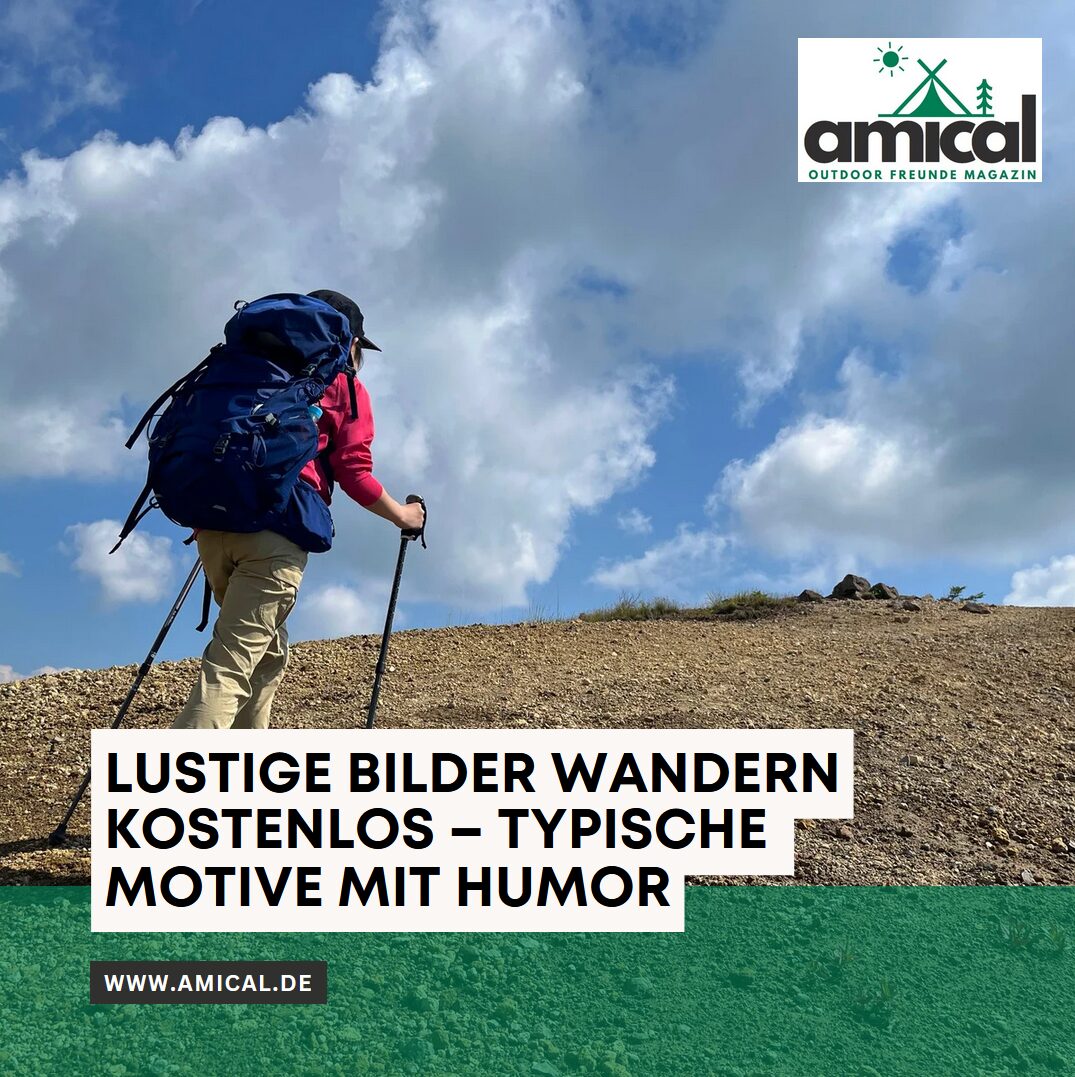 Lustige Bilder wandern kostenlos – typische Motive mit Humor