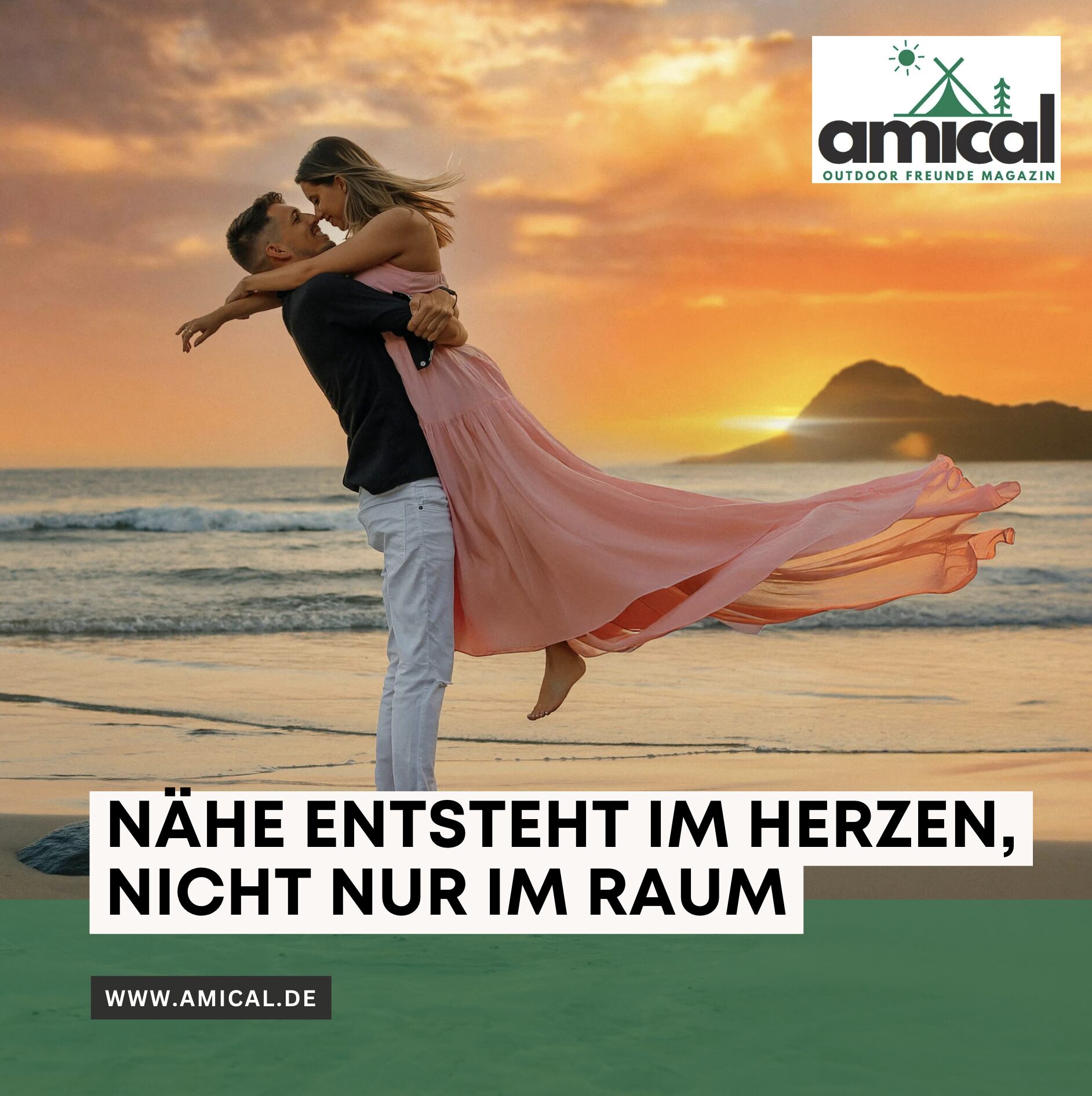 Nähe entsteht im Herzen, nicht nur im Raum