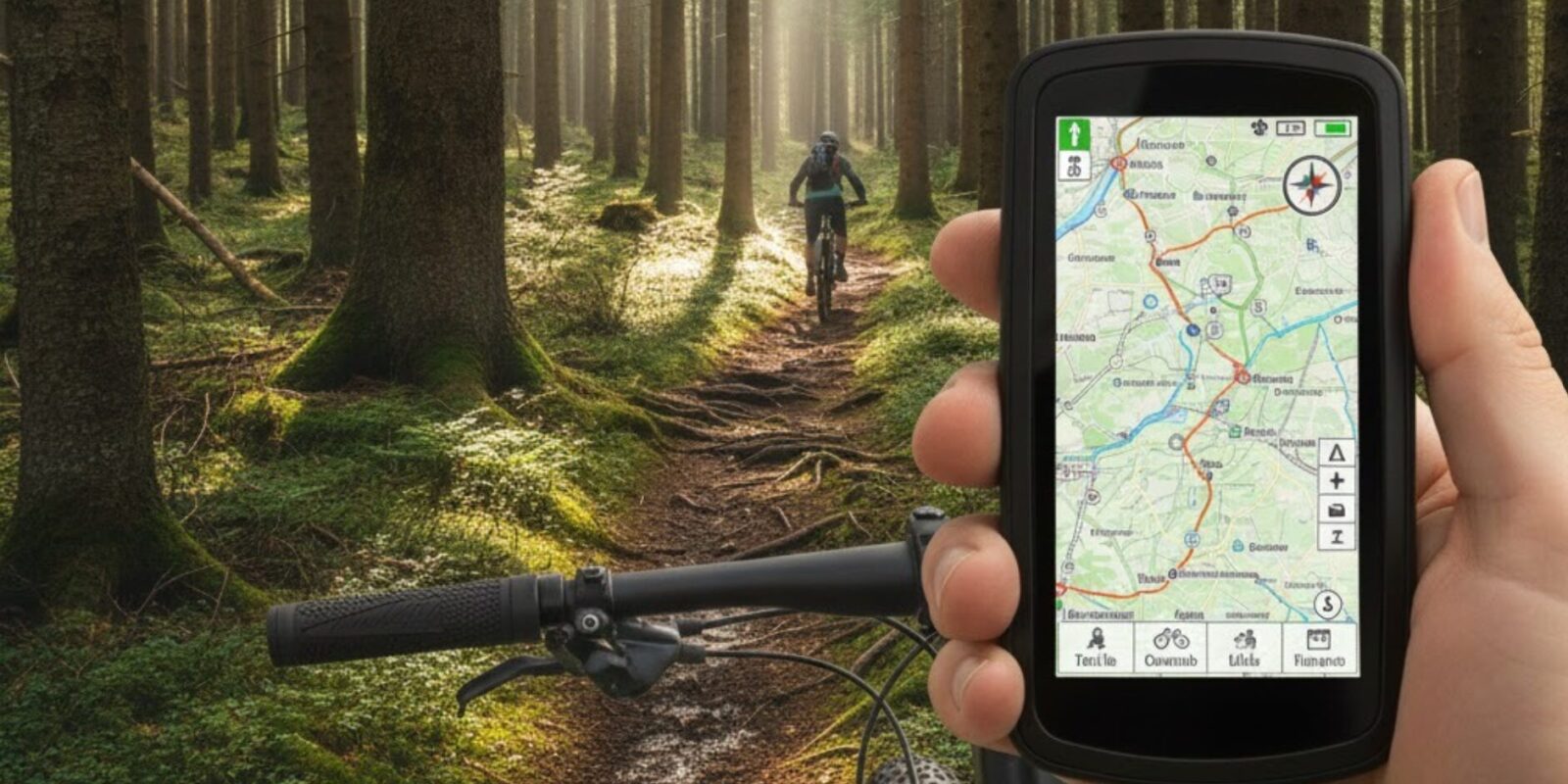 Navi für Fahrrad und Wandern Das GPS-Gerät für dein Outdoor-Abenteuer