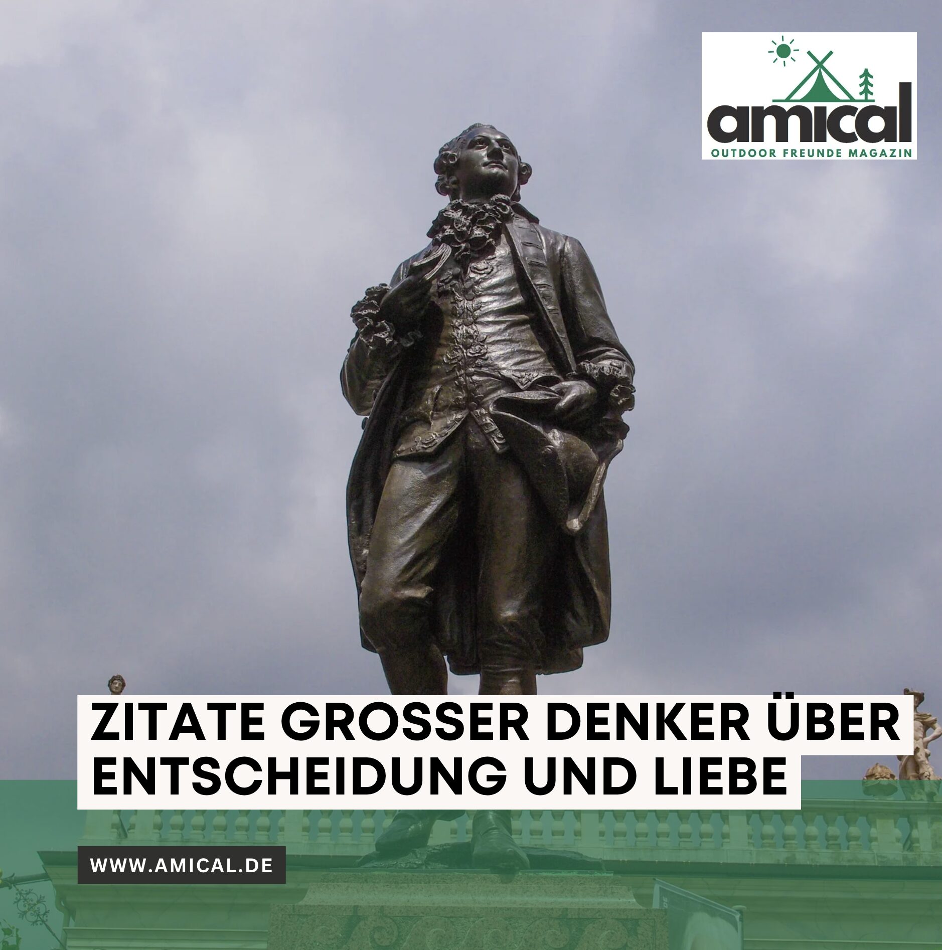 Zitate großer Denker über Entscheidung und Liebe