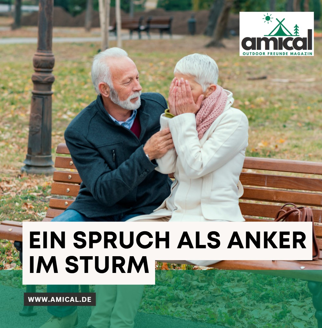 Ein Spruch als Anker im Sturm Ein Spruch als Anker im Sturm