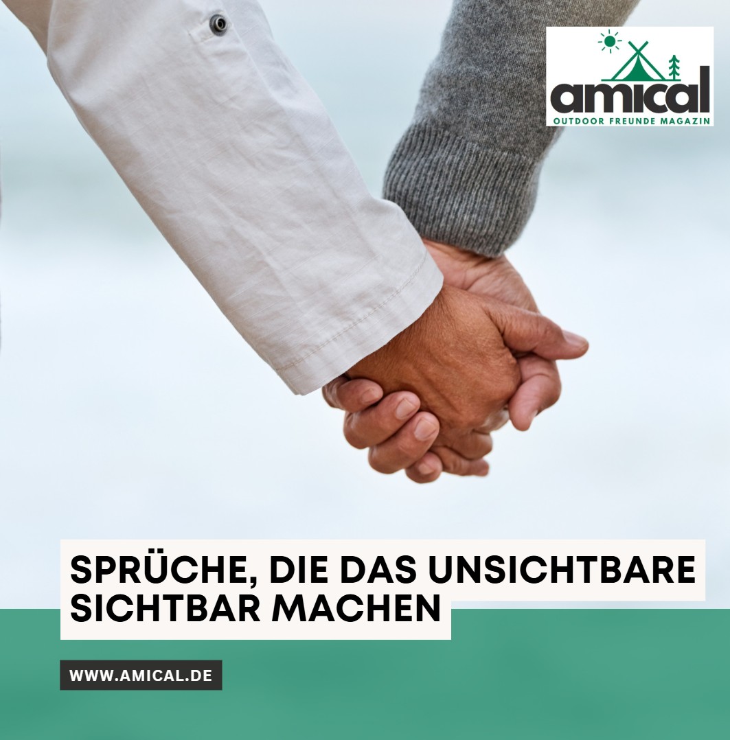 Sprüche, die das Unsichtbare sichtbar machen