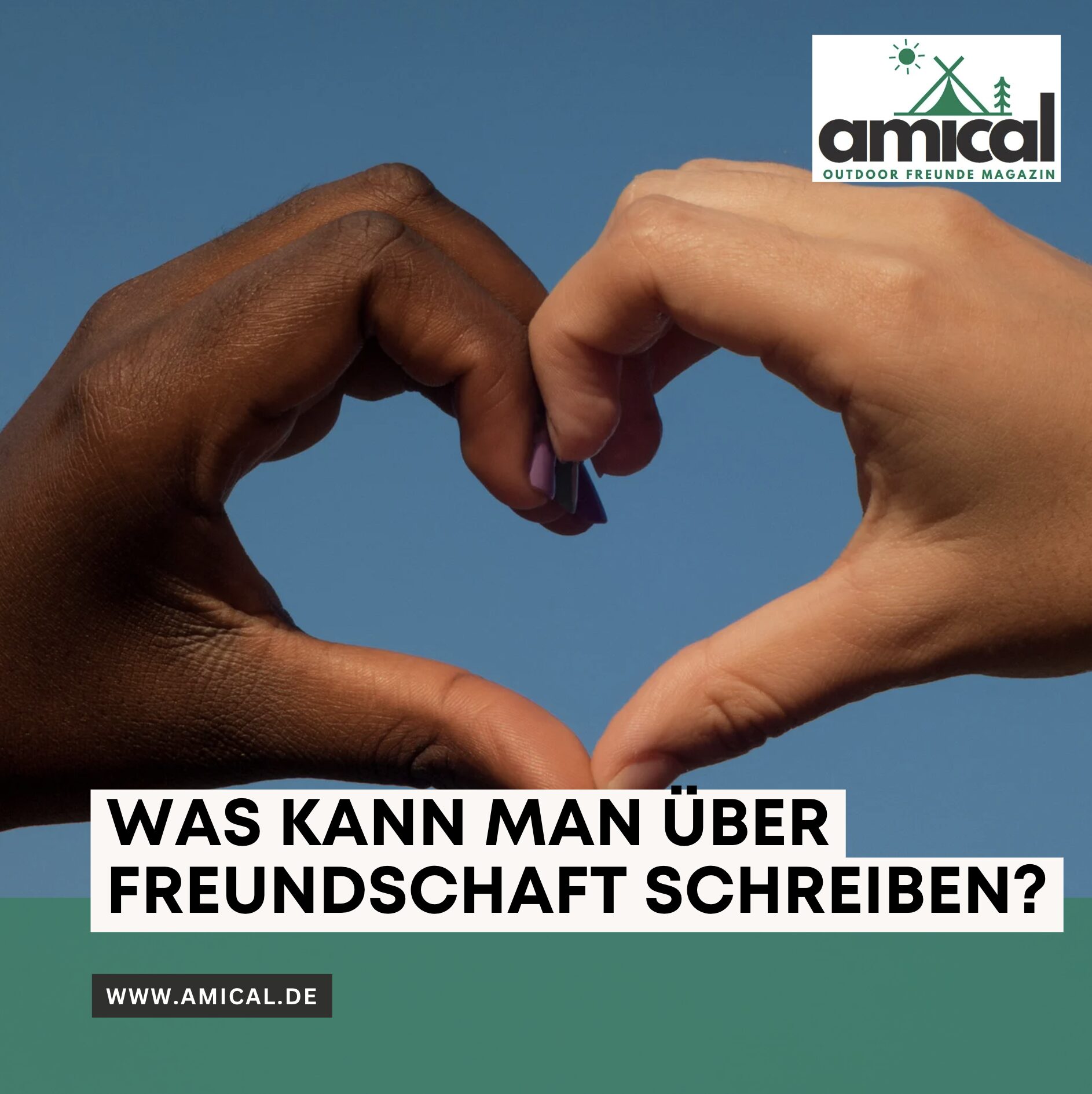 Was kann man über Freundschaft schreiben?