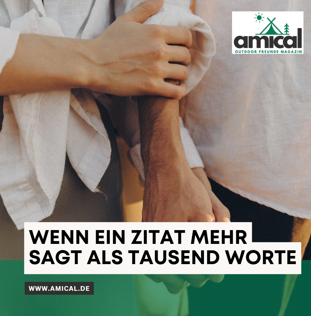 Wenn ein Zitat mehr sagt als tausend Worte Wenn ein Zitat mehr sagt als tausend Worte