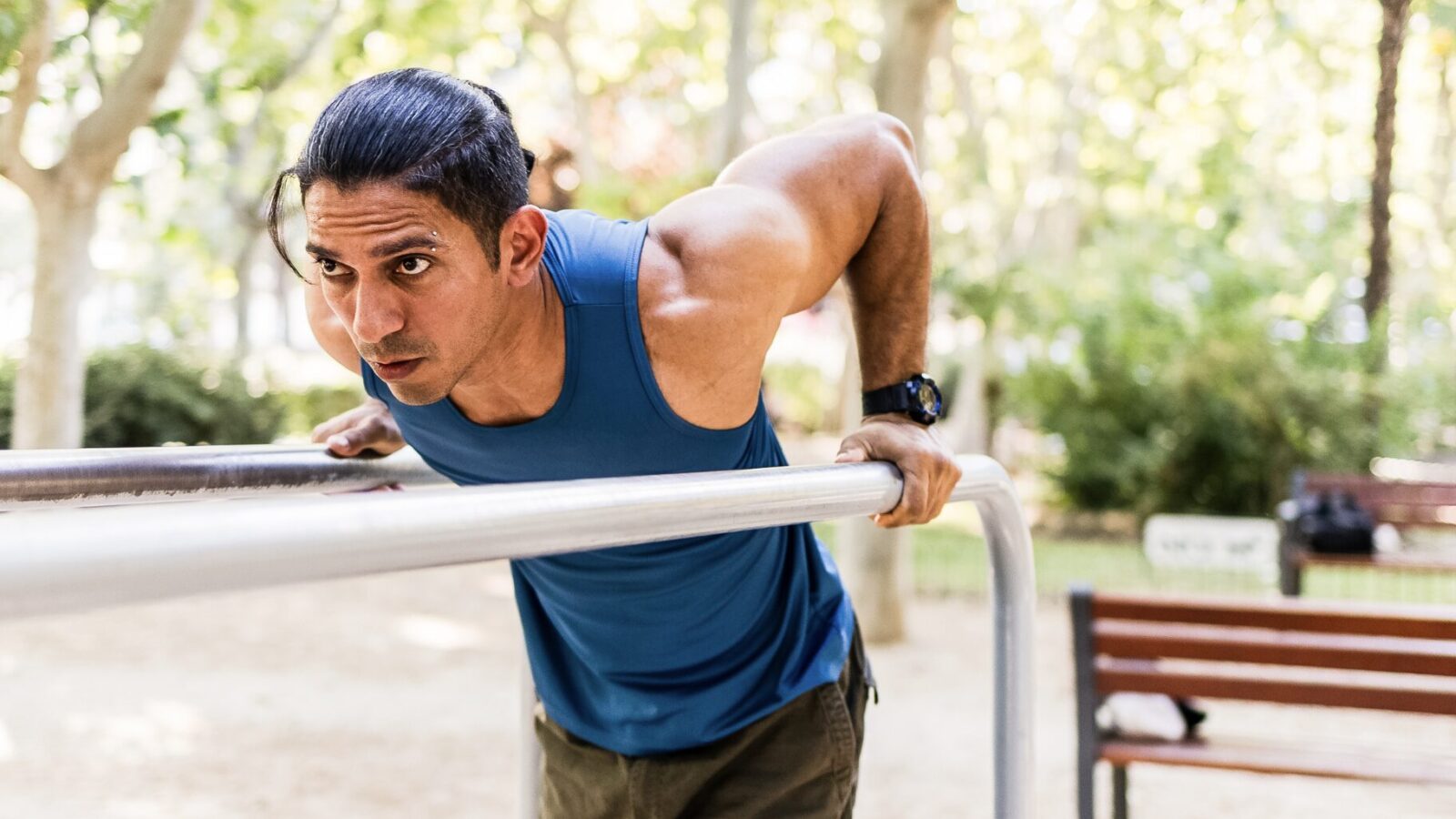 Calisthenics im Park