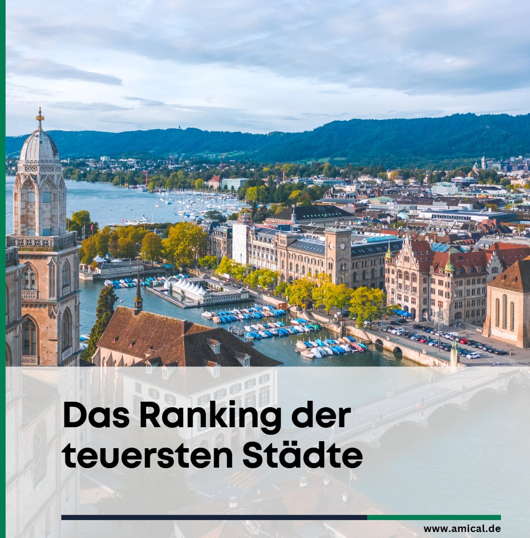 Das Ranking der teuersten Städte Wer führt 2026 die Liste an