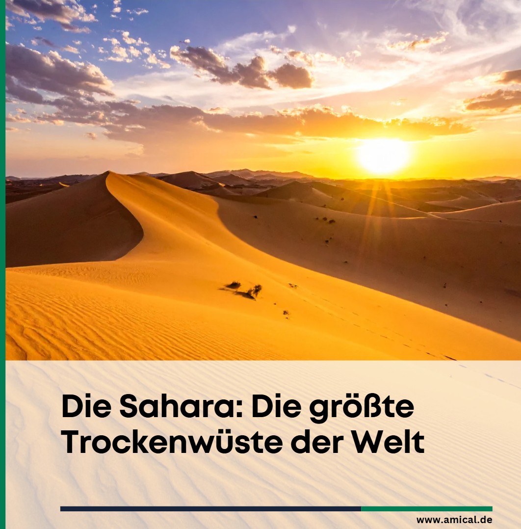 Die Sahara Die größte Trockenwüste der Welt