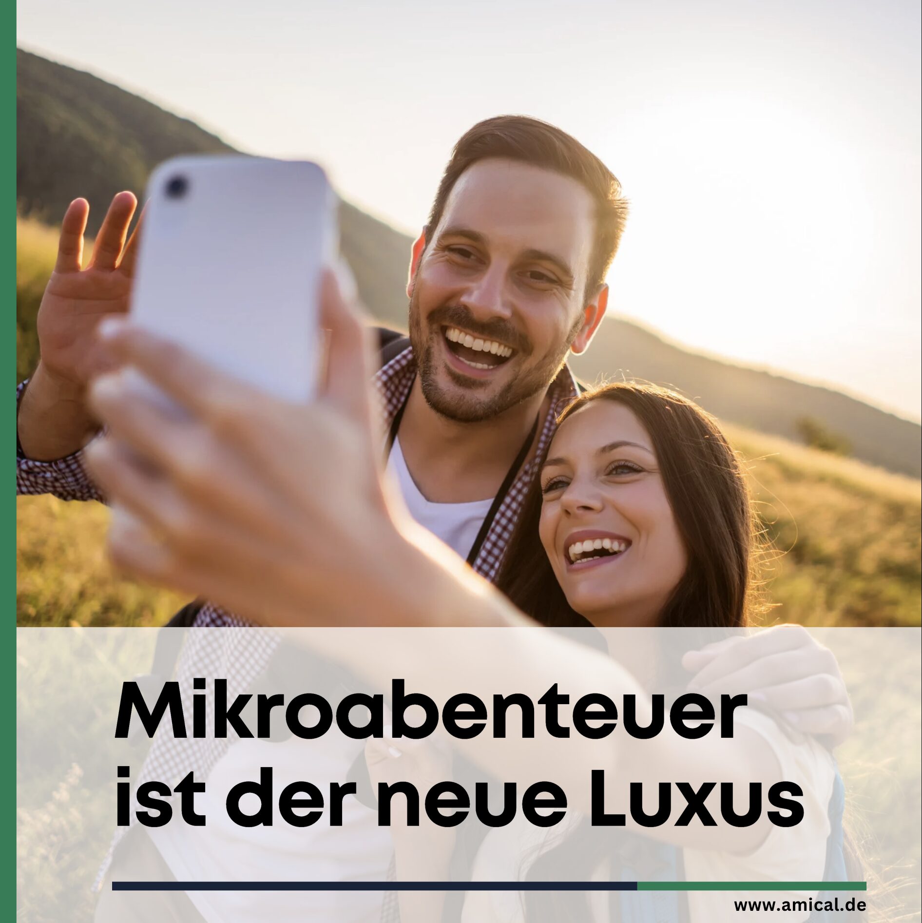 Mikroabenteuer ist der neue Luxus