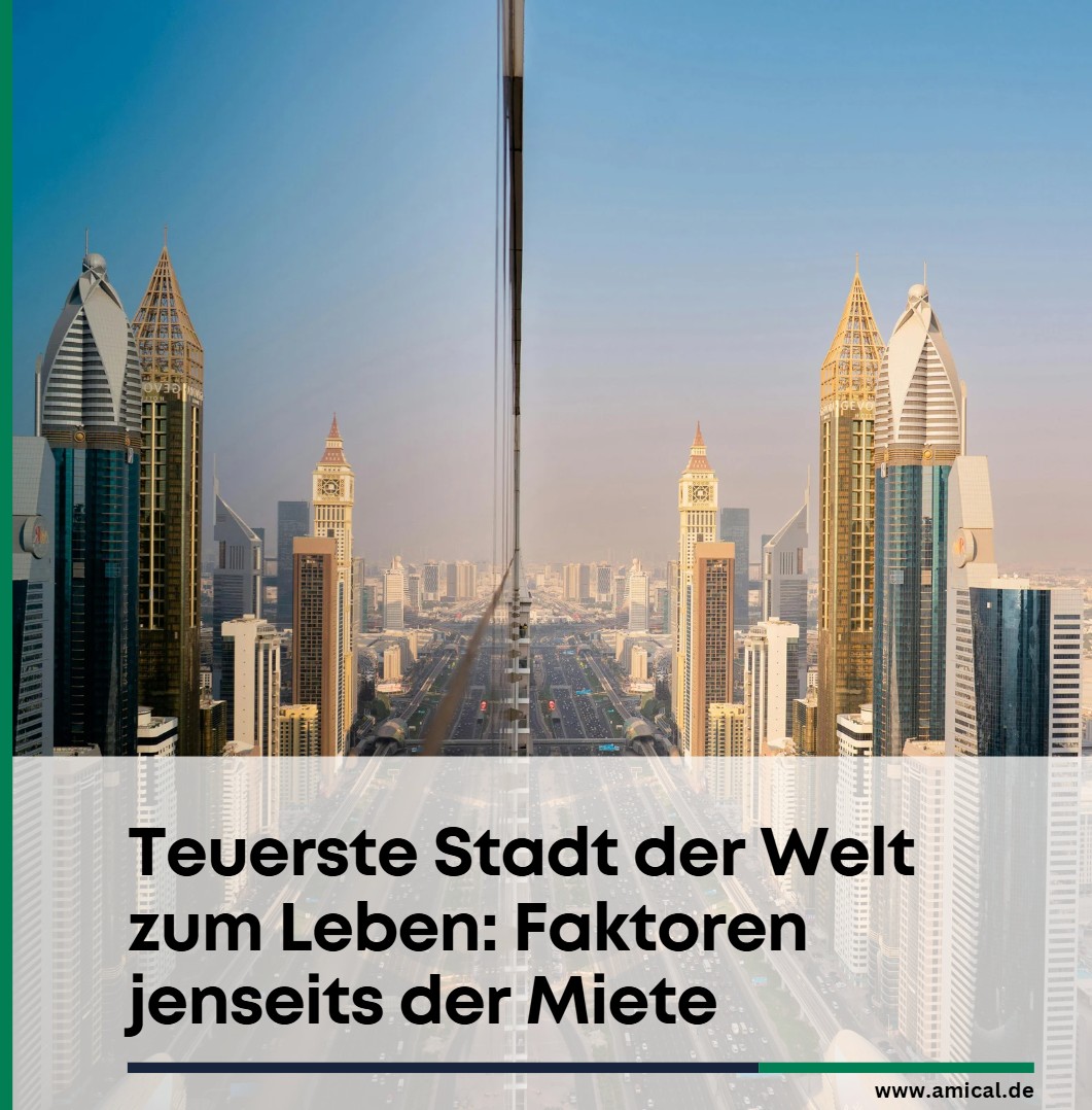 Teuerste Stadt der Welt zum Leben Faktoren jenseits der Miete