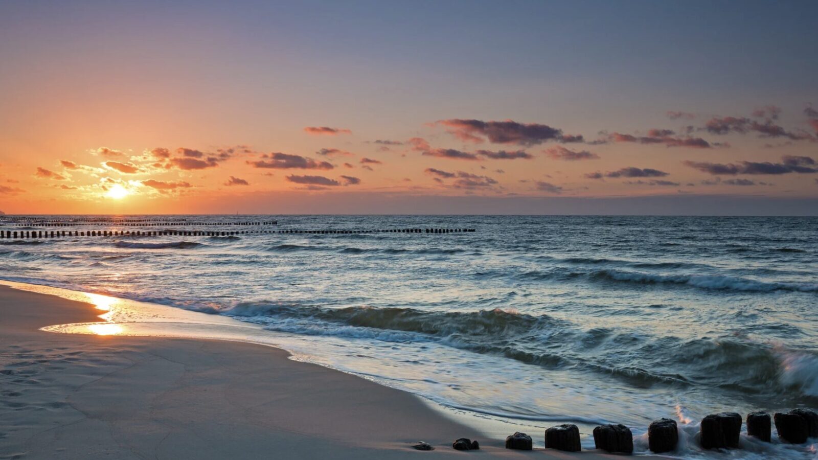 Dänische Insel in der Ostsee