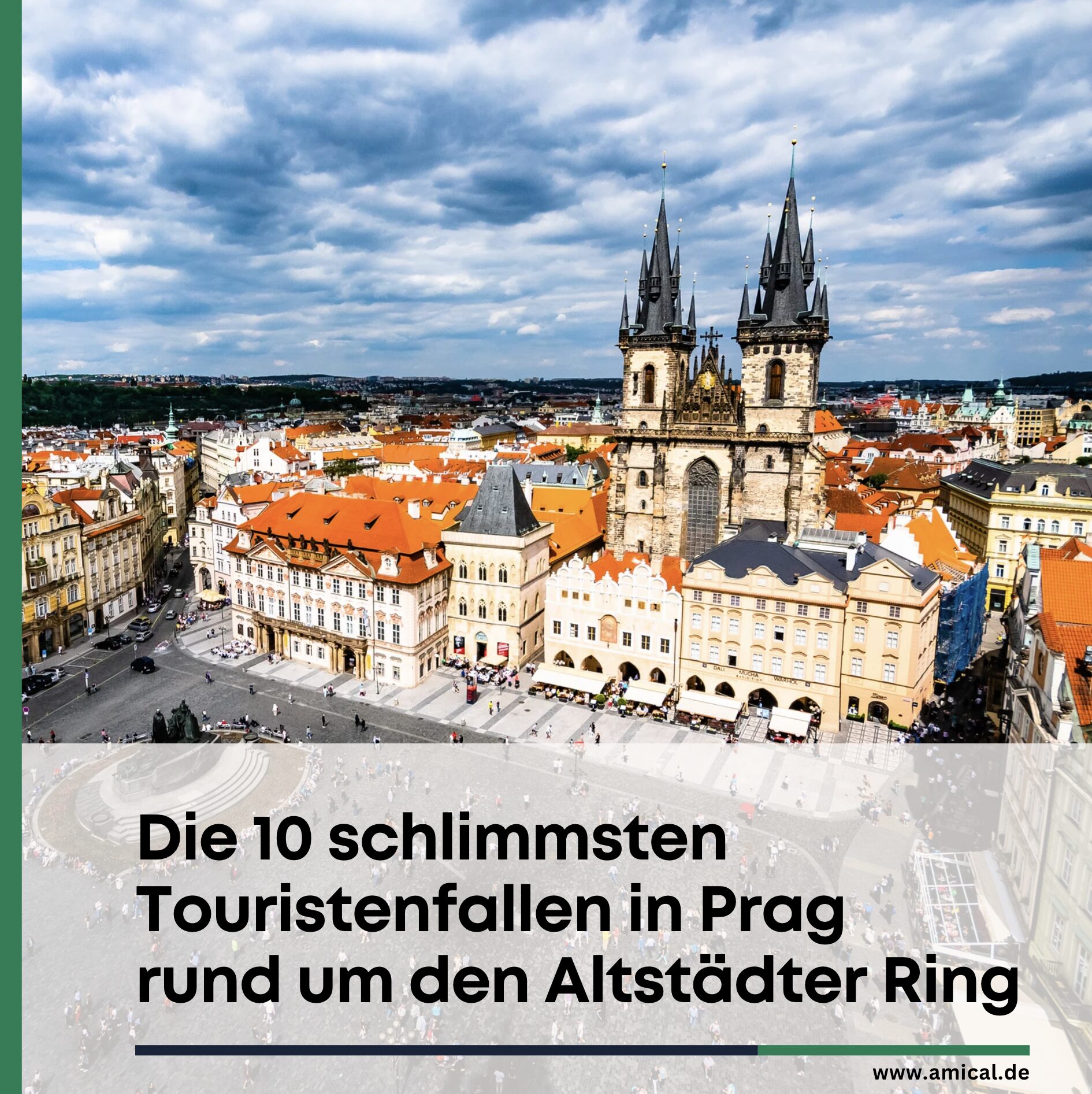 Die 10 schlimmsten Touristenfallen in Prag rund um den Altstädter Ring