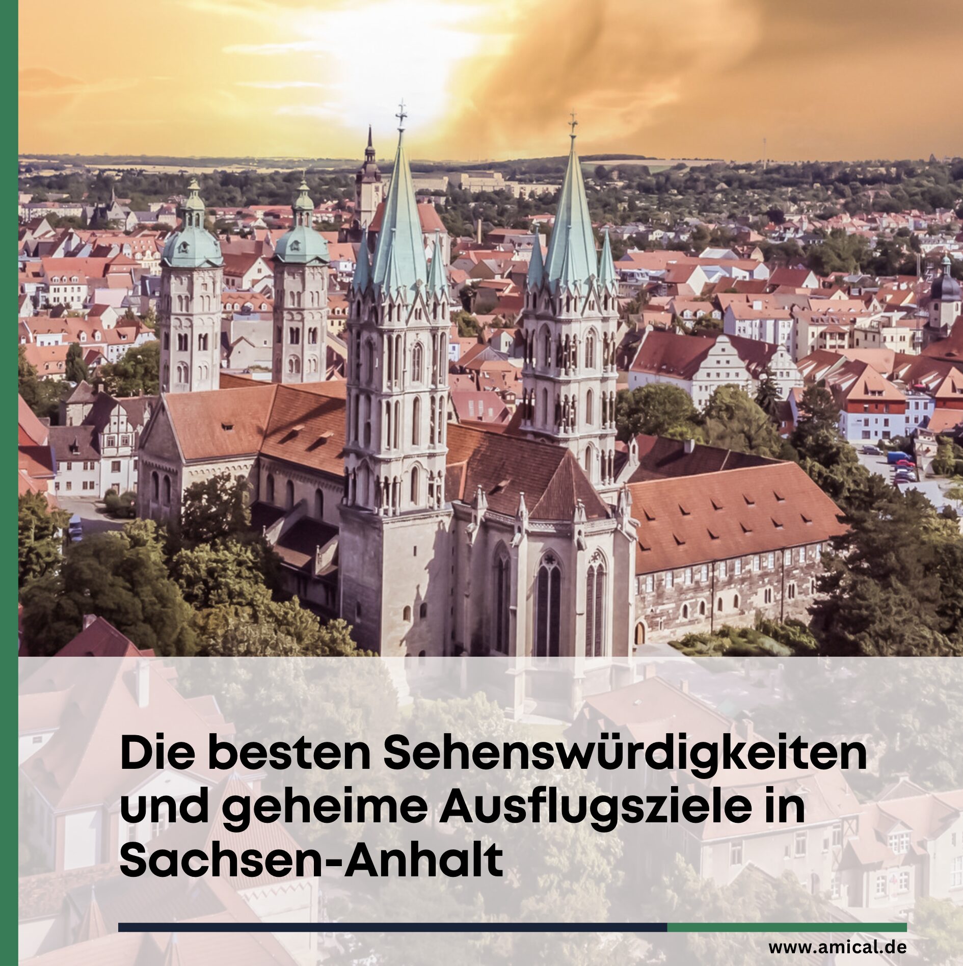 Die besten Sehenswürdigkeiten und geheime Ausflugsziele in Sachsen-Anhalt