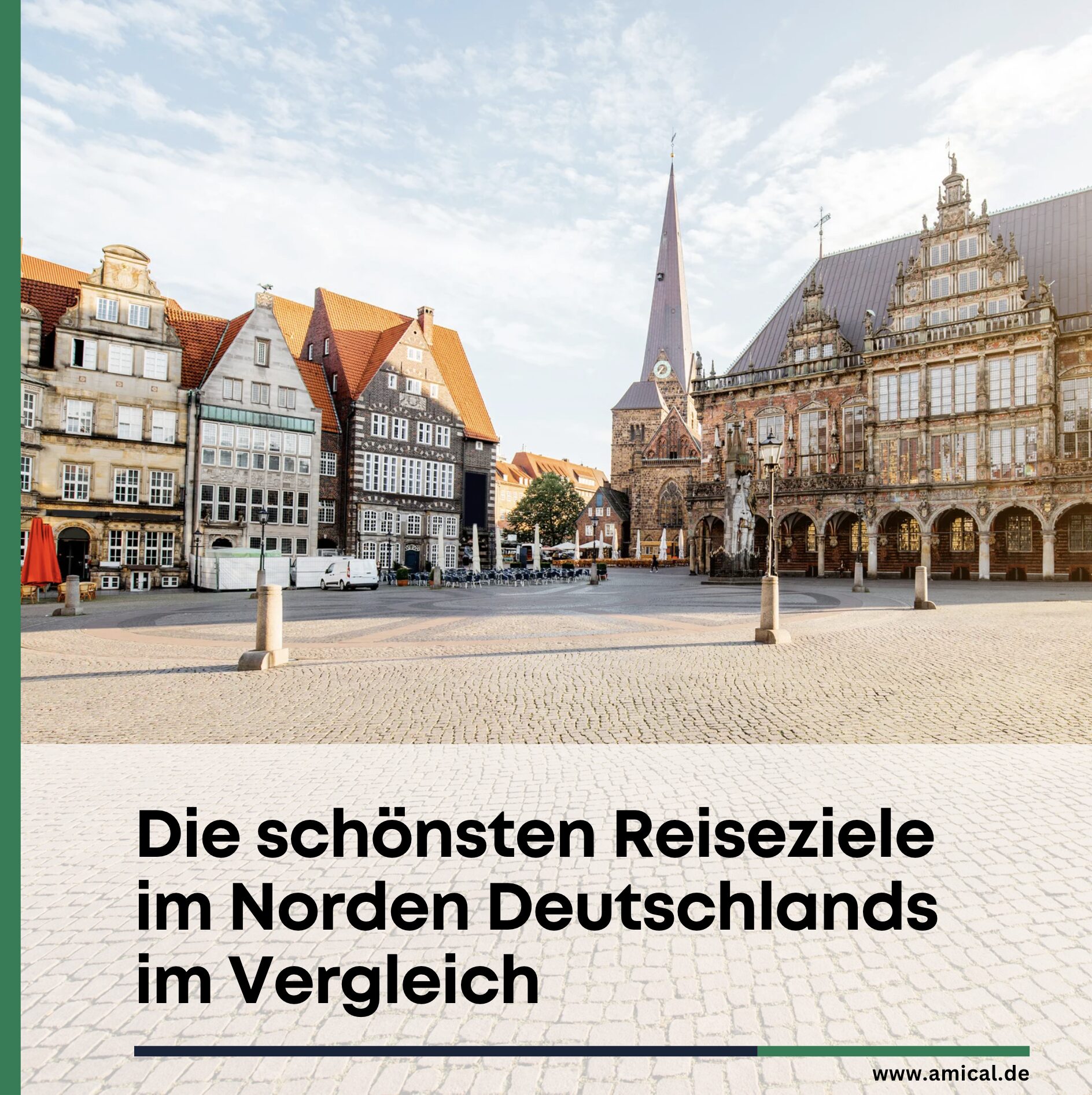 Die schönsten Reiseziele im Norden Deutschlands im Vergleich