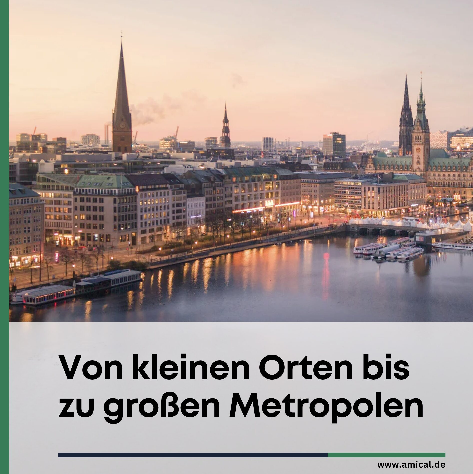 Schöne Städte im Norden Deutschlands: Von kleinen Orten bis zu großen Metropolen