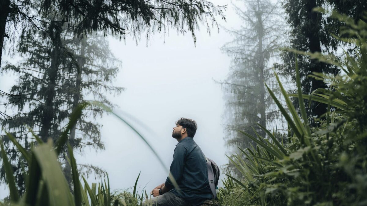 Solo-Abenteuer im Wald