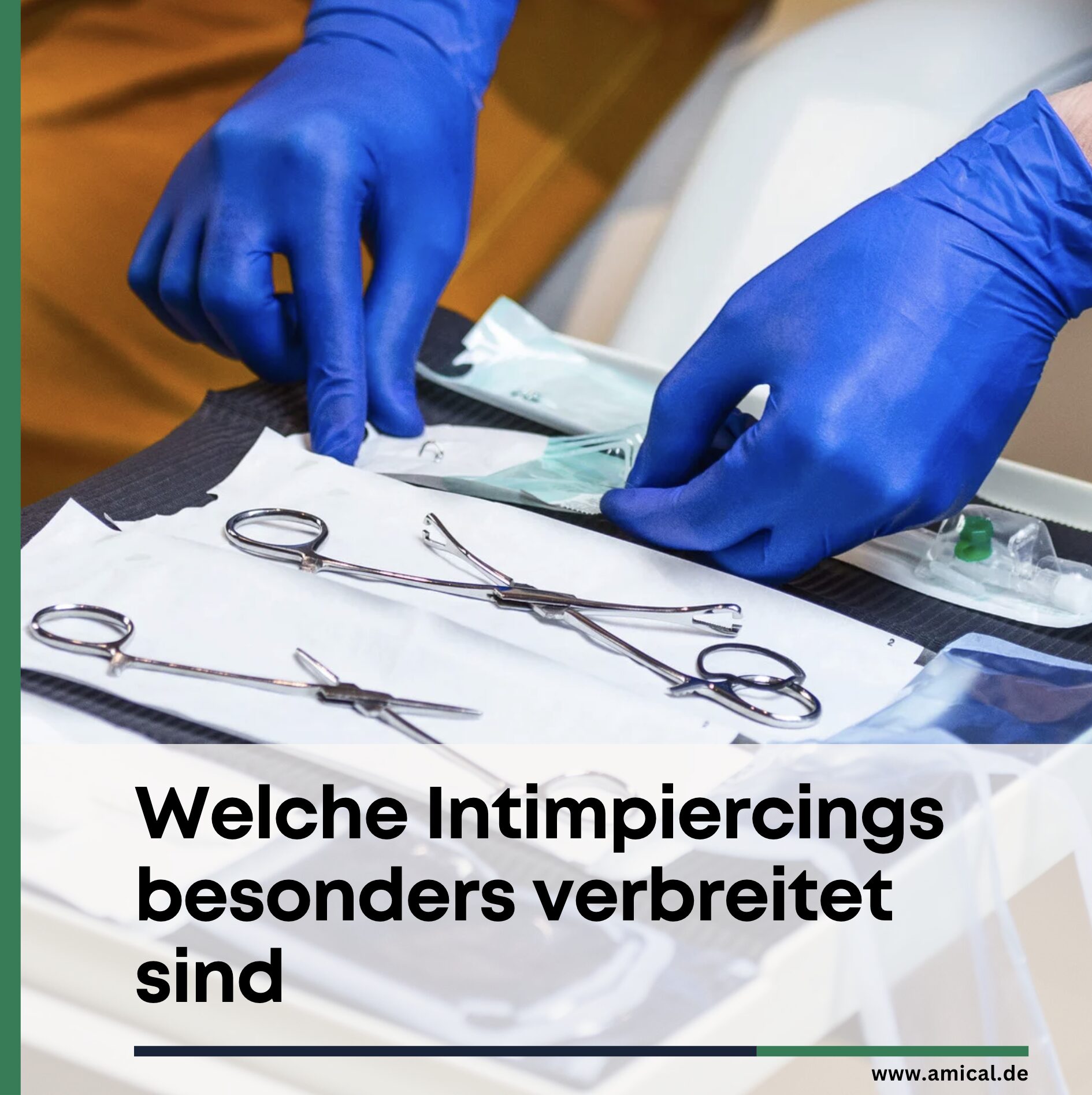 Welche Intimpiercings besonders verbreitet sind