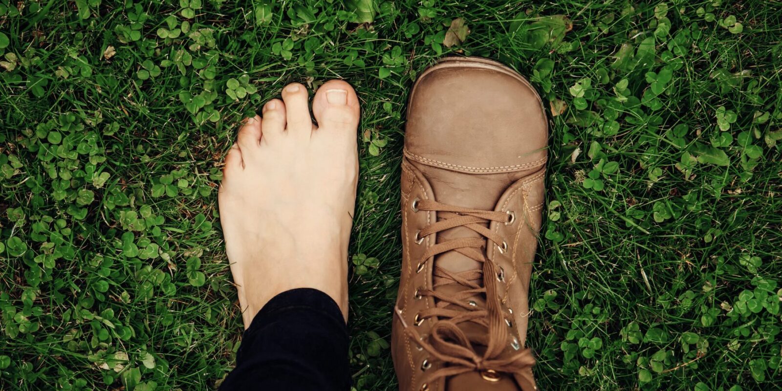 Barfußschuhe beim Wandern