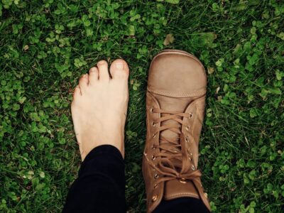 Barfußschuhe beim Wandern