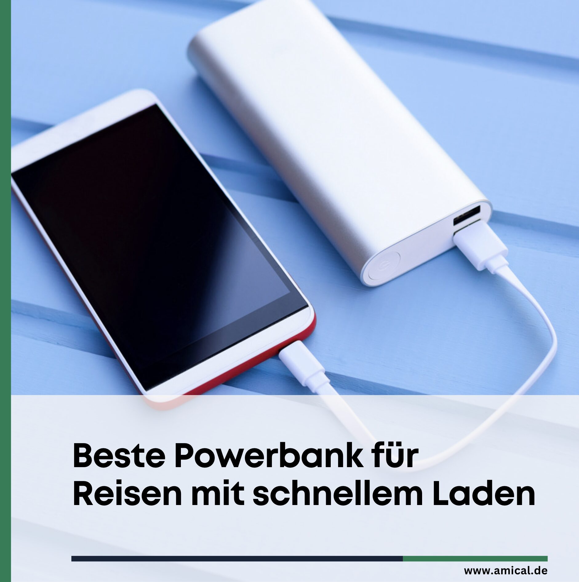 Beste Powerbank für Reisen mit schnellem Laden