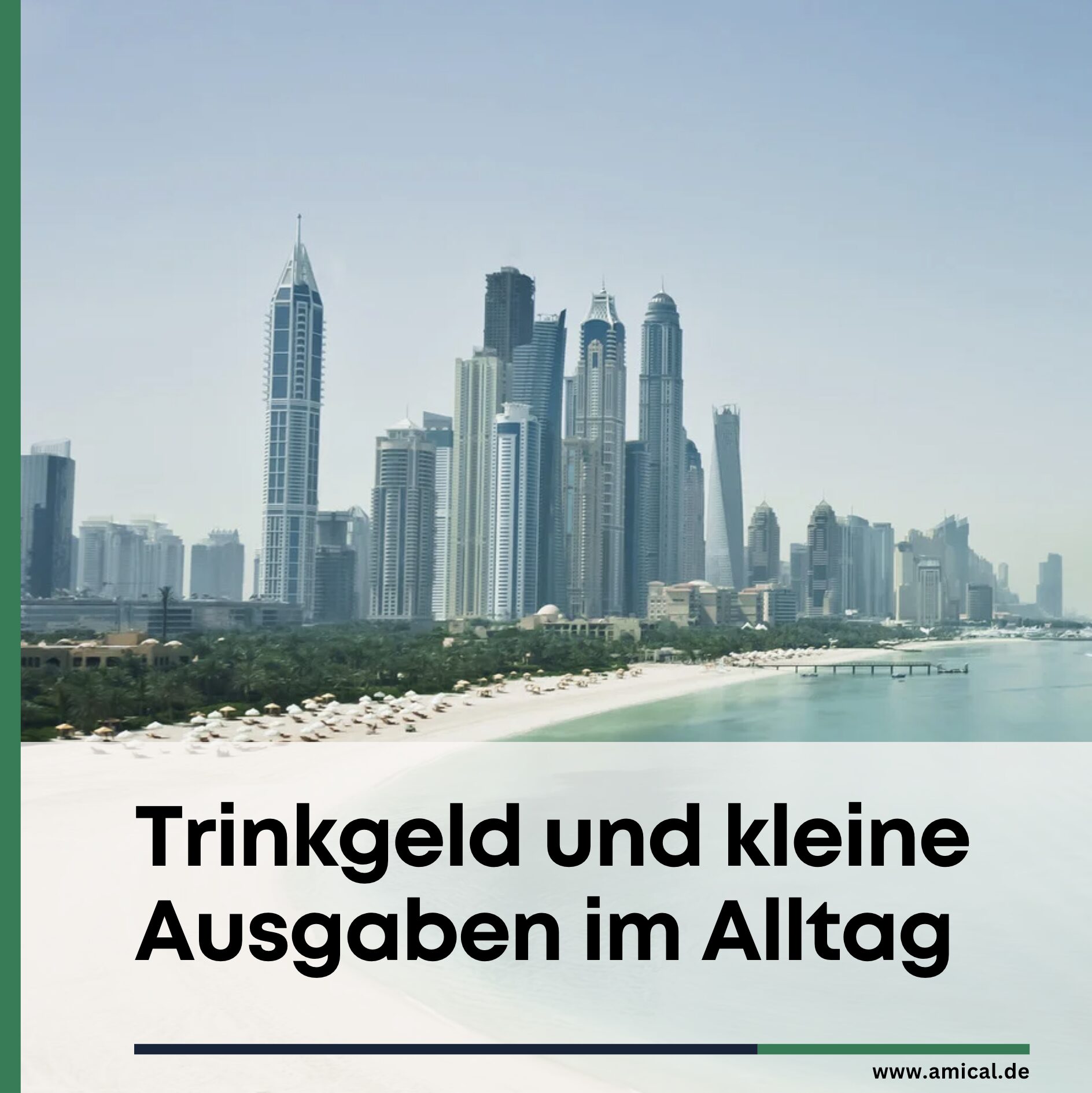 Kann man in Dubai mit Euro bezahlen? Trinkgeld und kleine Ausgaben im Alltag