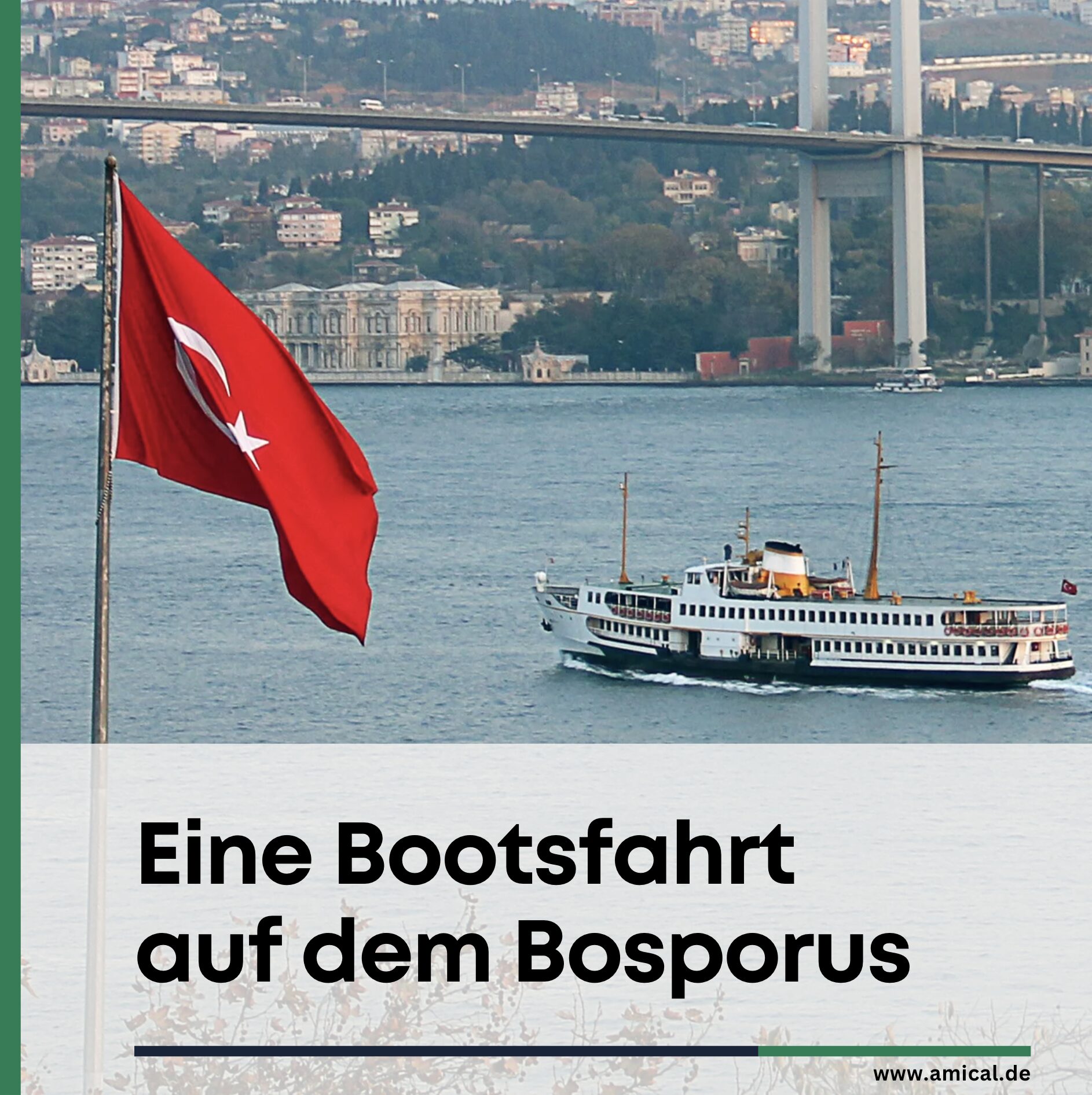 Was muss man in Istanbul gesehen haben? Bootsfahrt Bosporus