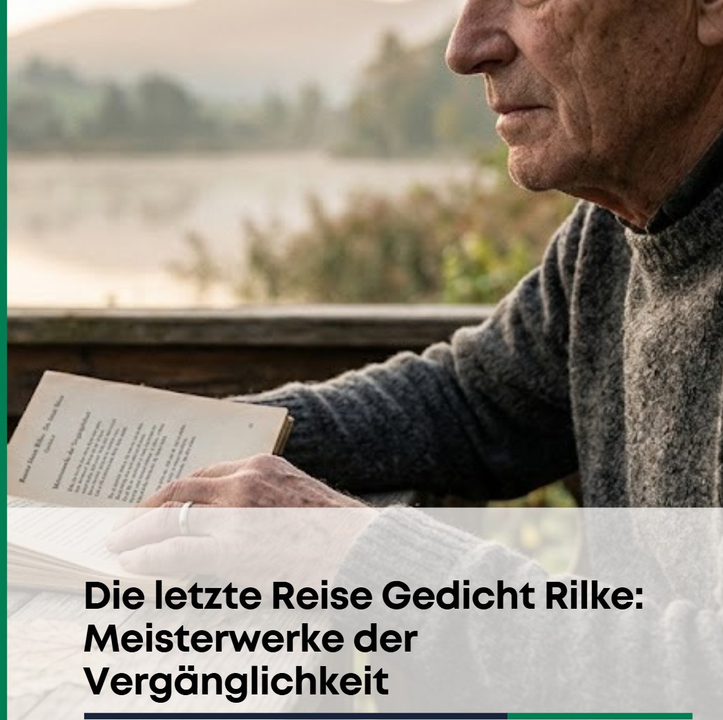 Die letzte Reise Gedicht Rilke Meisterwerke der Vergänglichkeit Die letzte Reise Gedicht Rilke Meisterwerke der Vergänglichkeit