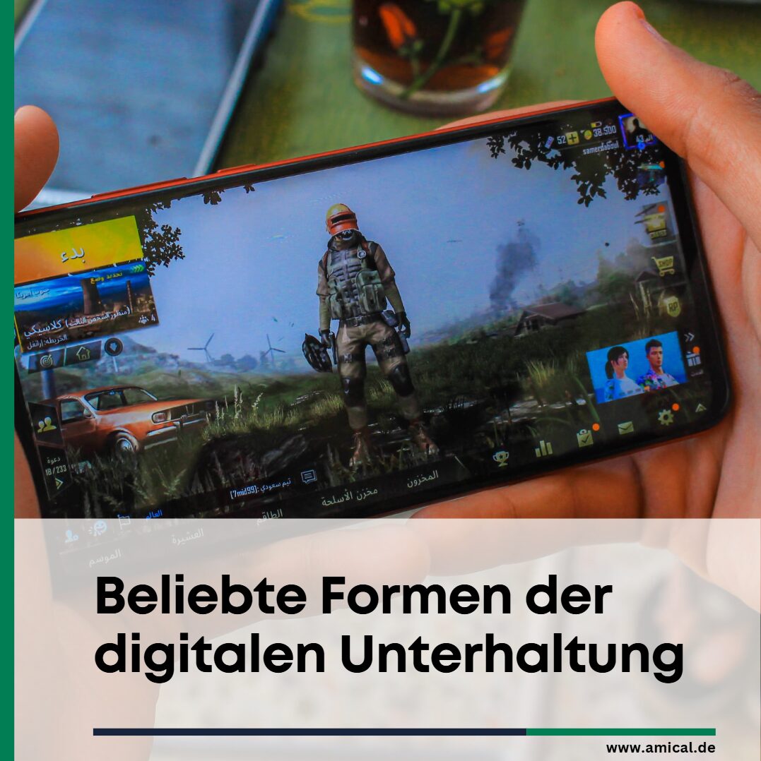 beliebte formen der digitlane unterhaltung
