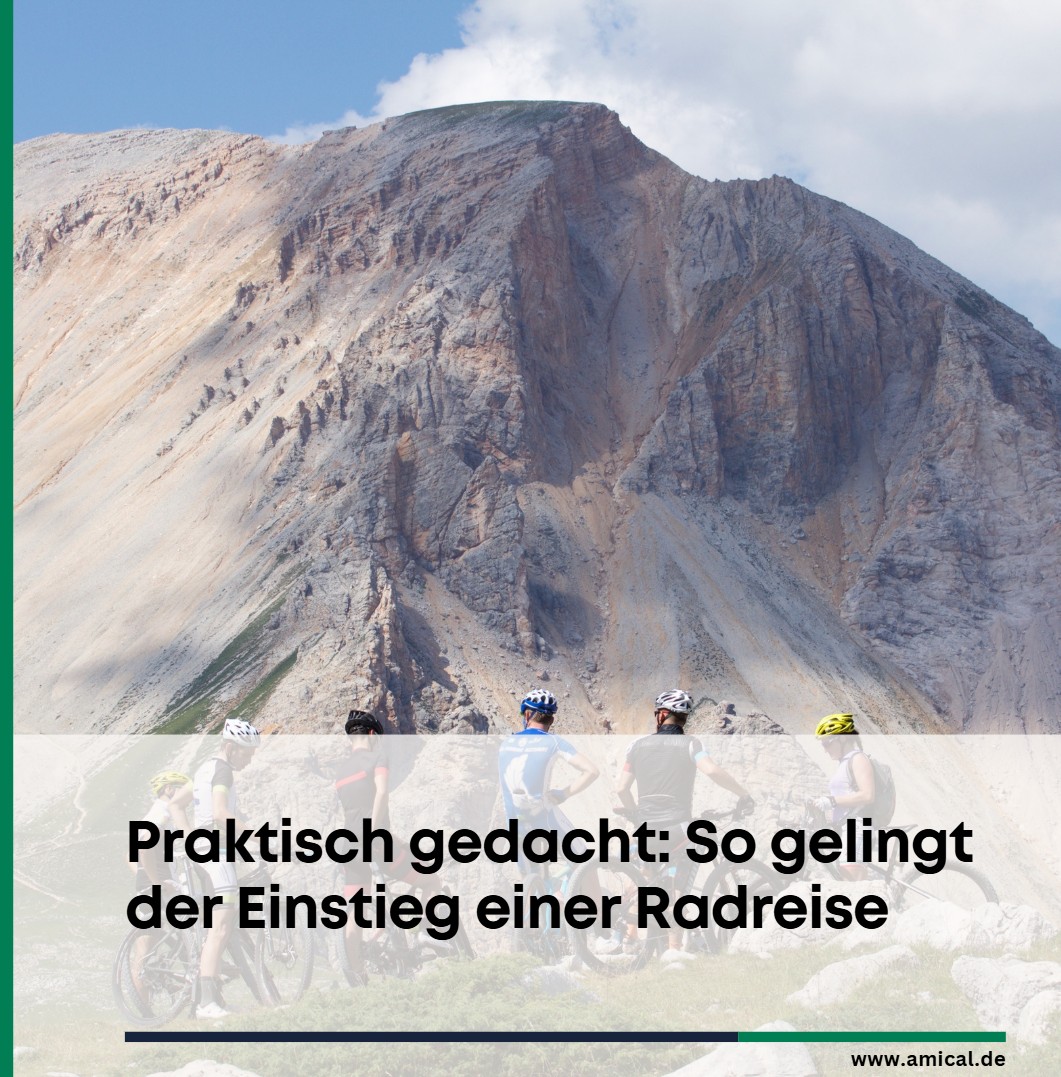 Praktisch gedacht So gelingt der Einstieg einer Radreise Praktisch gedacht So gelingt der Einstieg einer Radreise